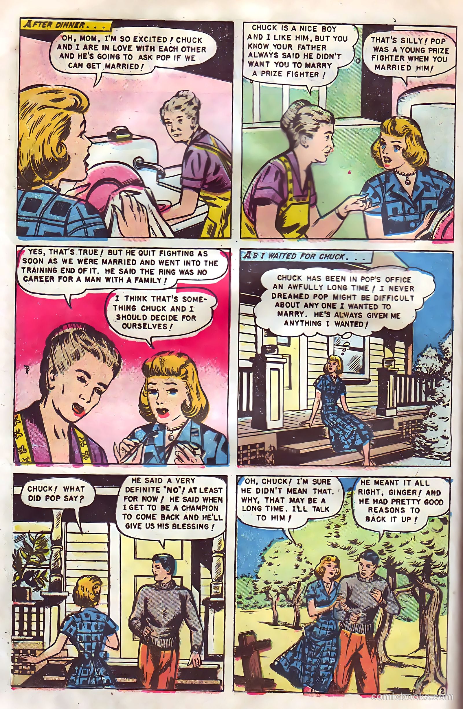 Real Love #74 (1956) — page 12 of 36