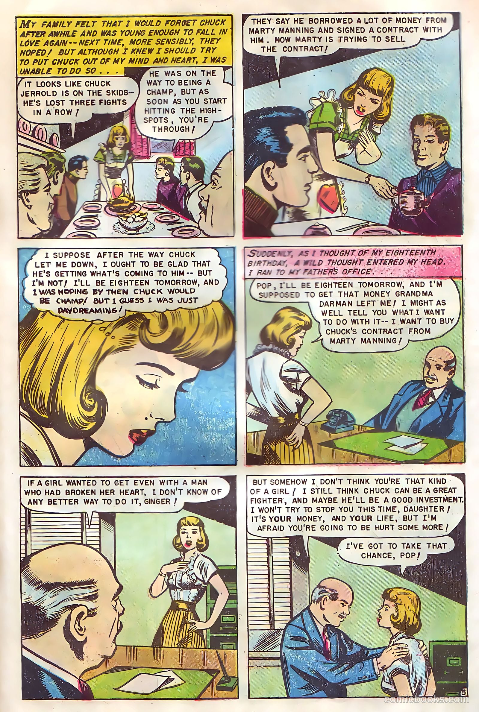 Real Love #74 (1956) — page 15 of 36