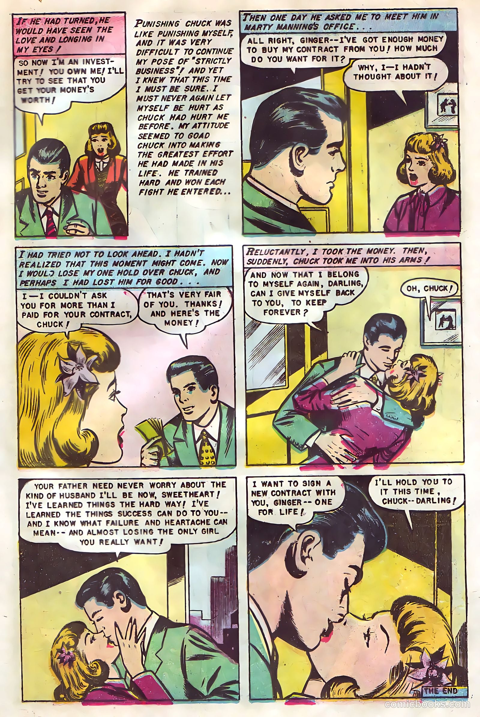 Real Love #74 (1956) — page 17 of 36
