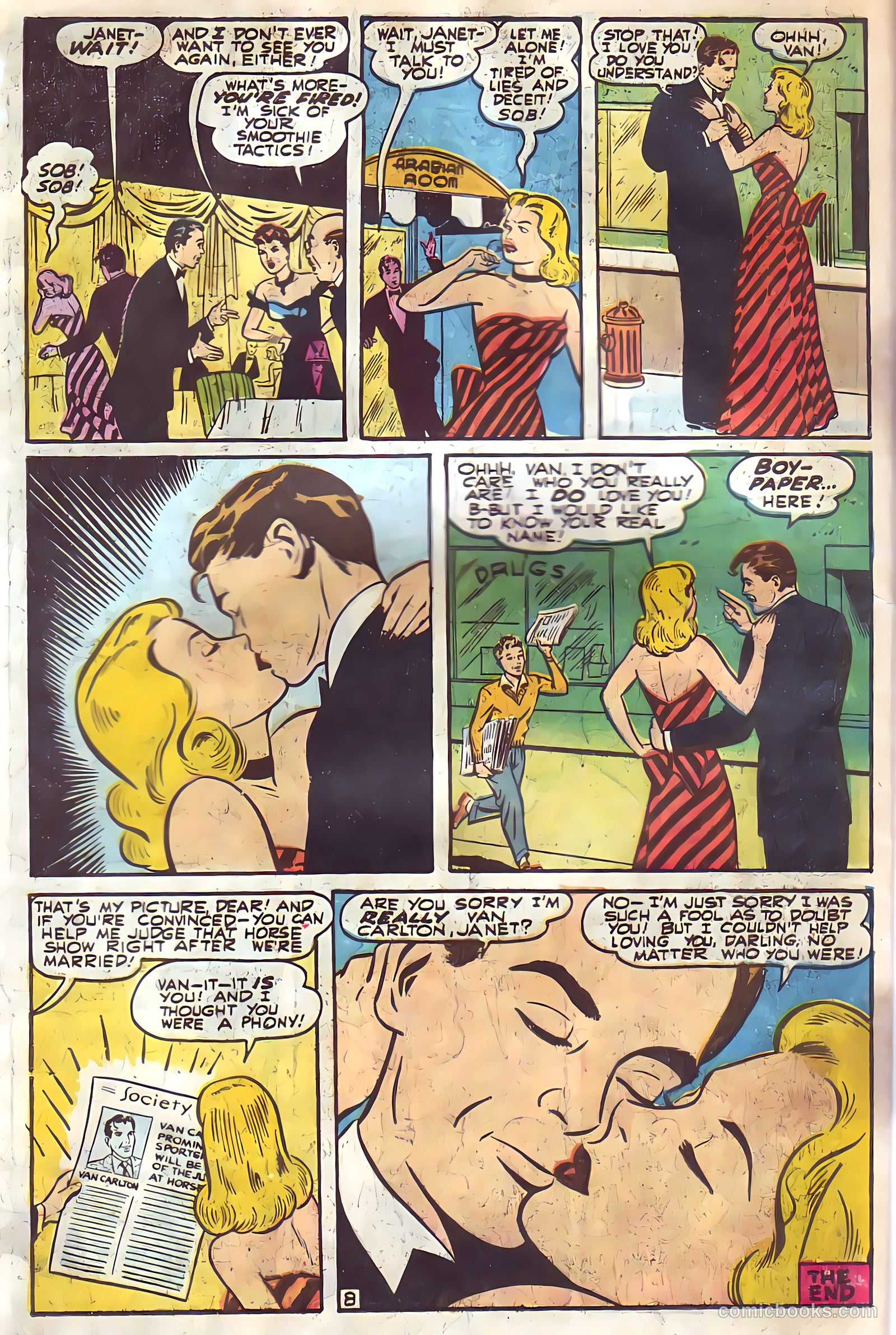 Real Love #74 (1956) — page 34 of 36