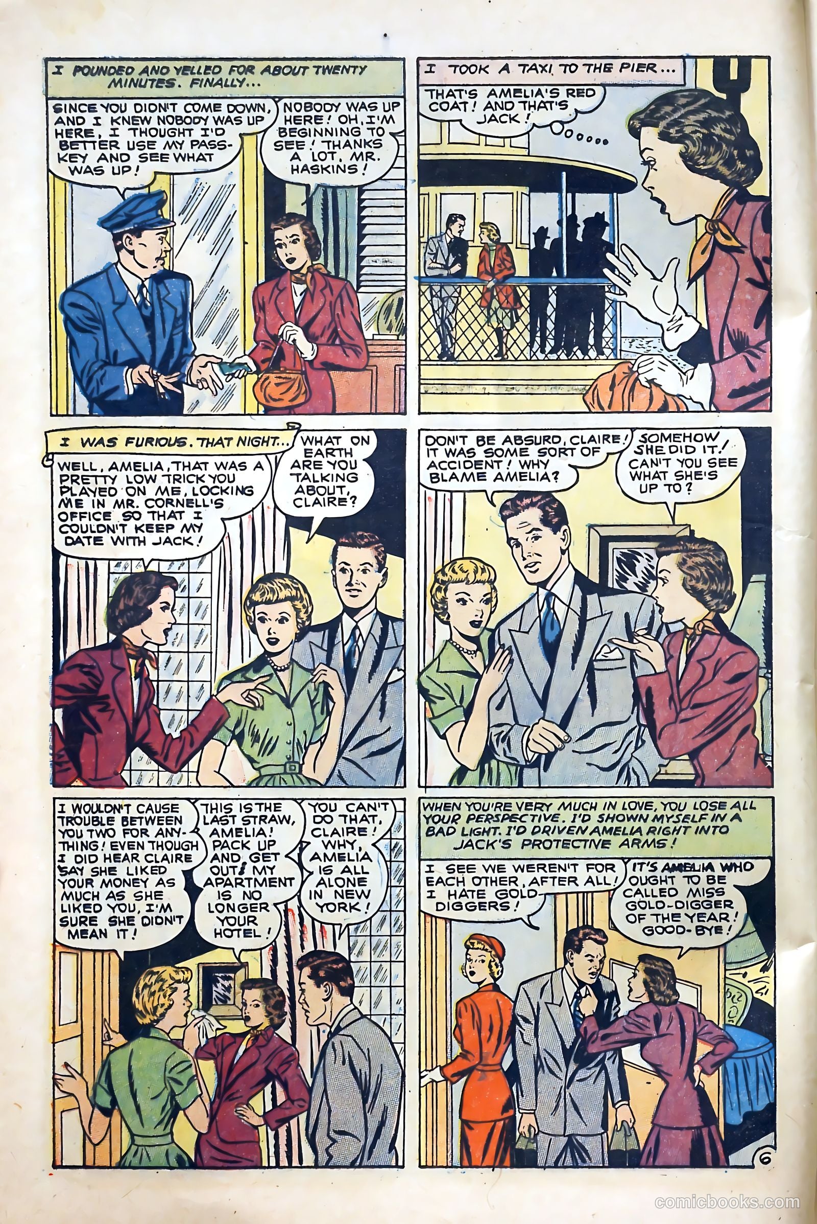 Real Love #75 (1956) — page 8 of 36