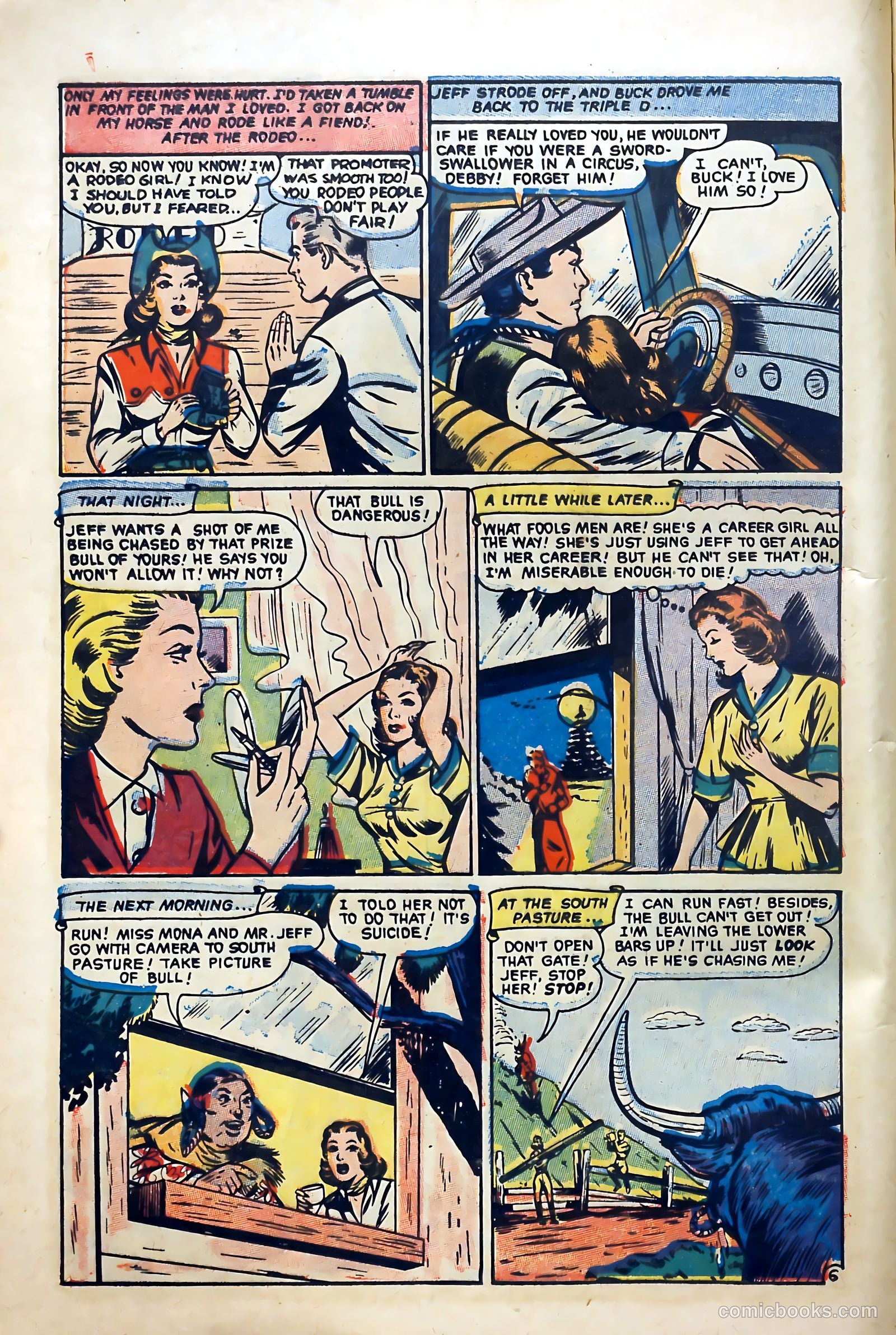 Real Love #75 (1956) — page 16 of 36