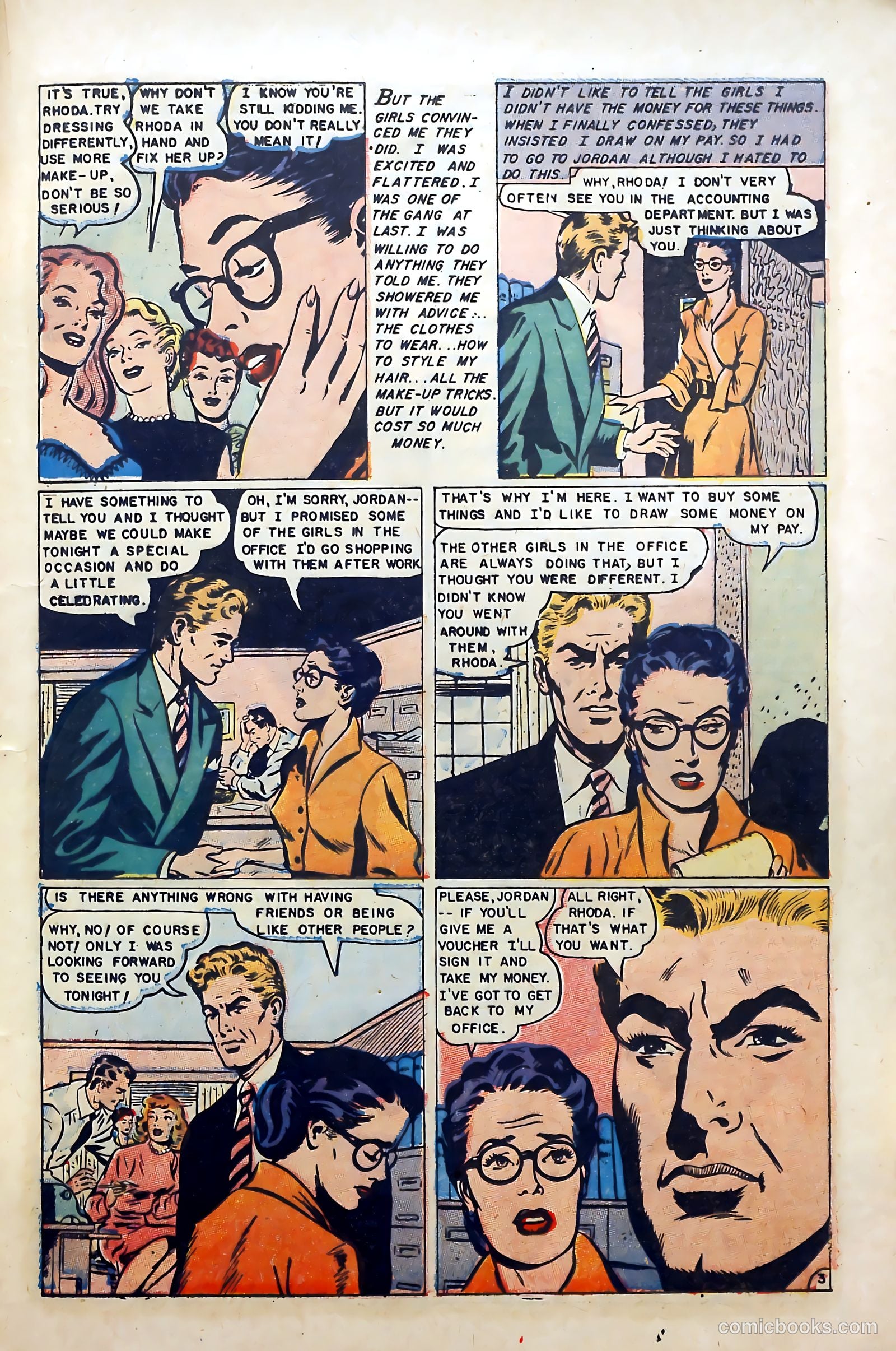 Real Love #75 (1956) — page 21 of 36