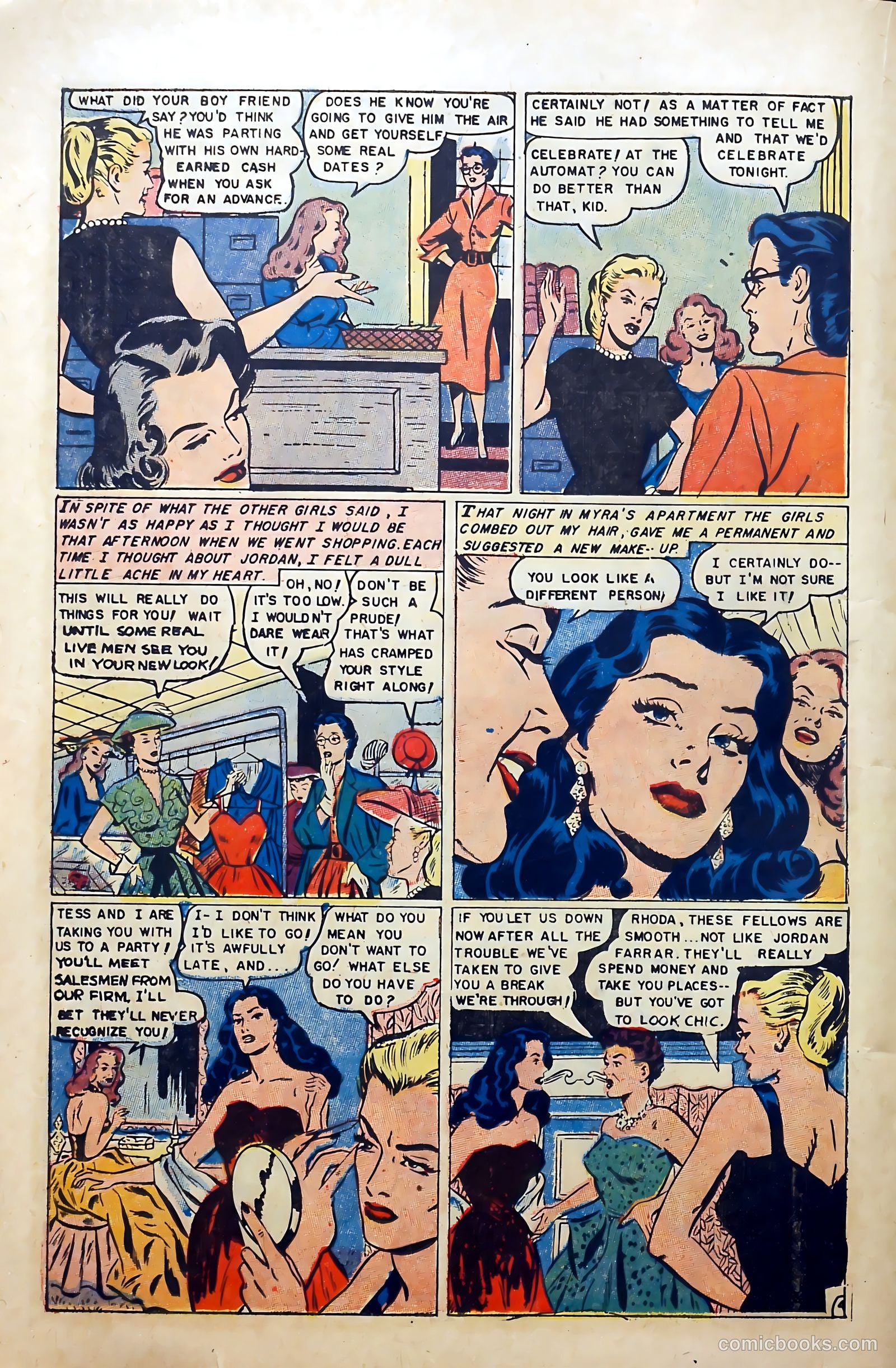 Real Love #75 (1956) — page 22 of 36