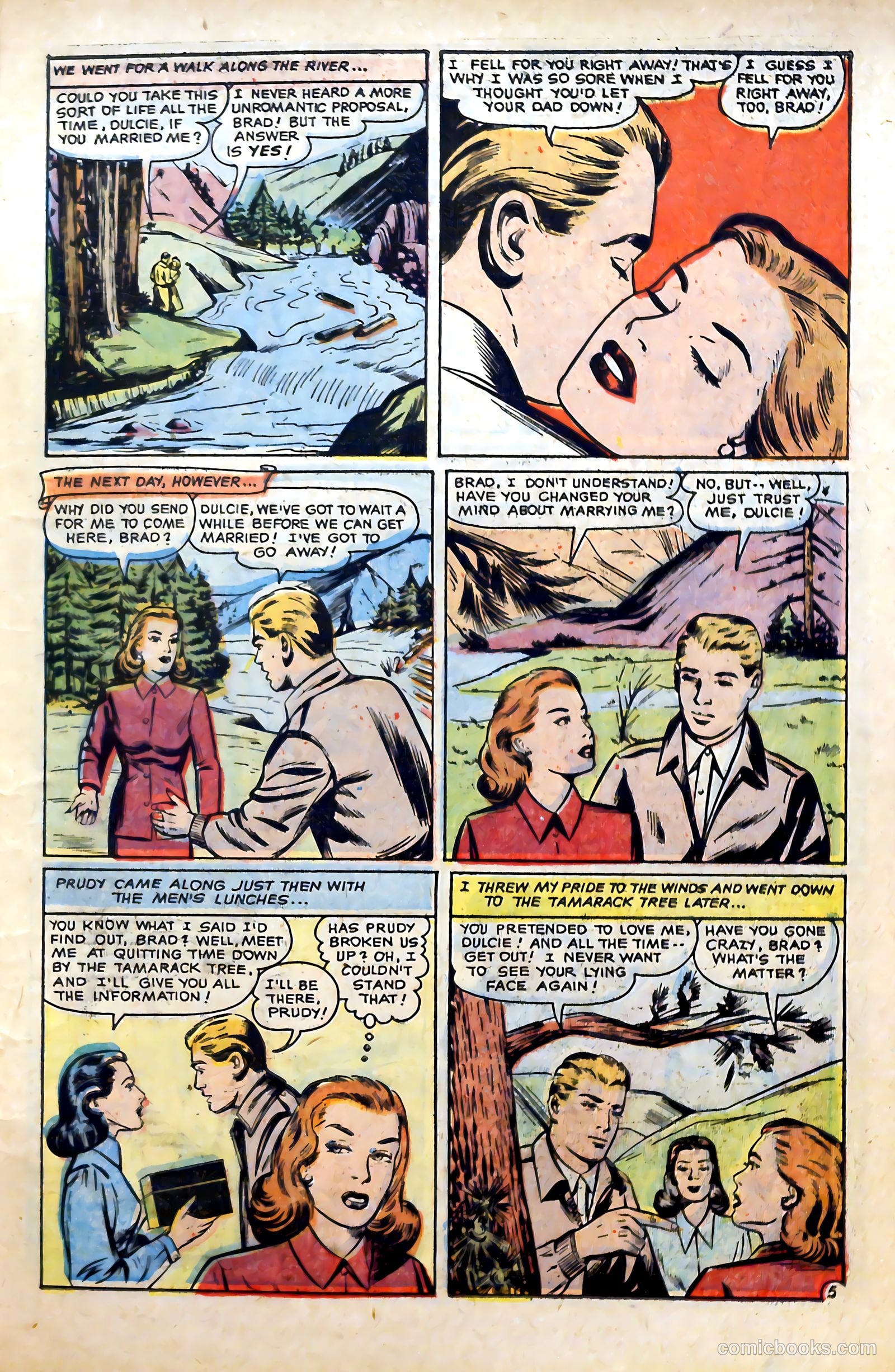 Real Love #76 (1956) — page 7 of 36