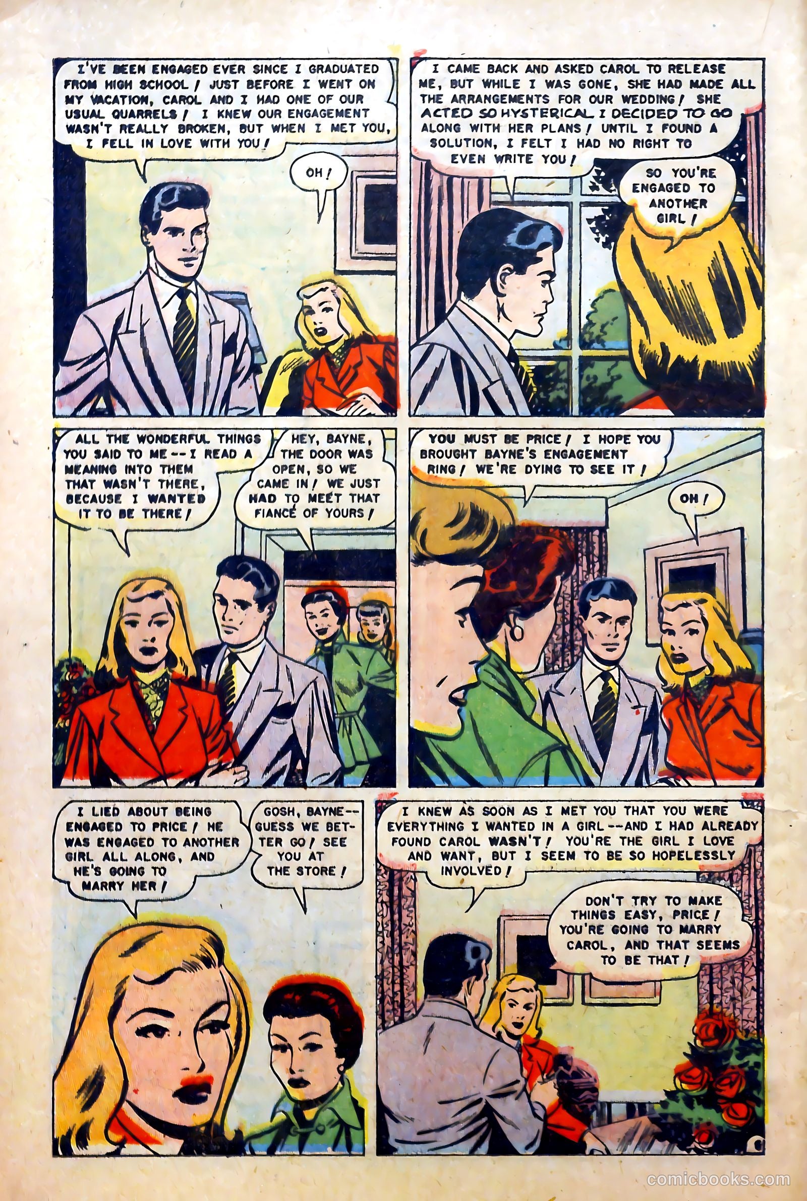 Real Love #76 (1956) — page 16 of 36