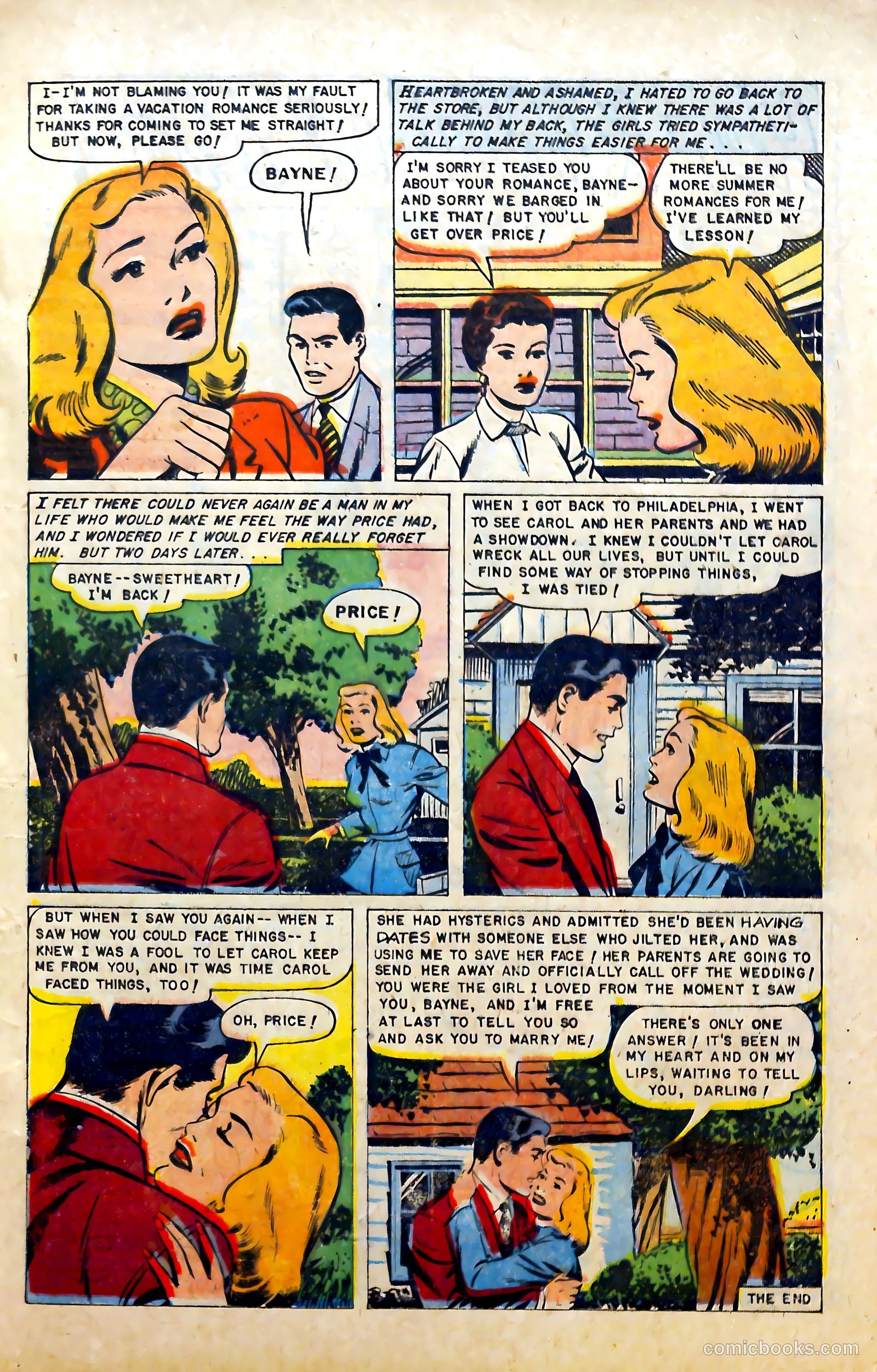 Real Love #76 (1956) — page 17 of 36