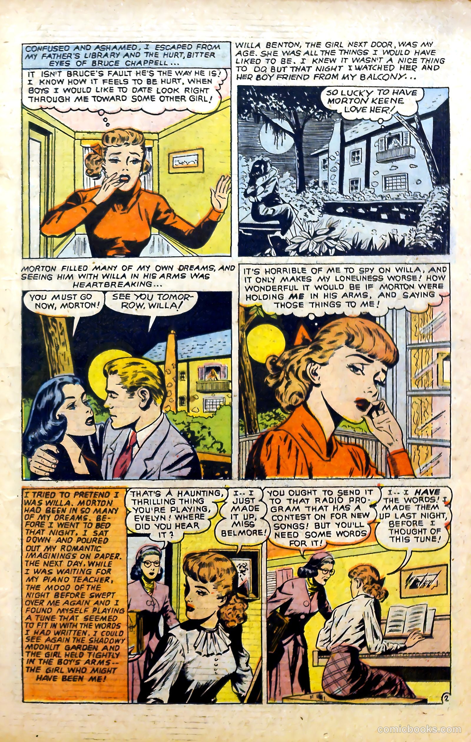 Real Love #76 (1956) — page 19 of 36
