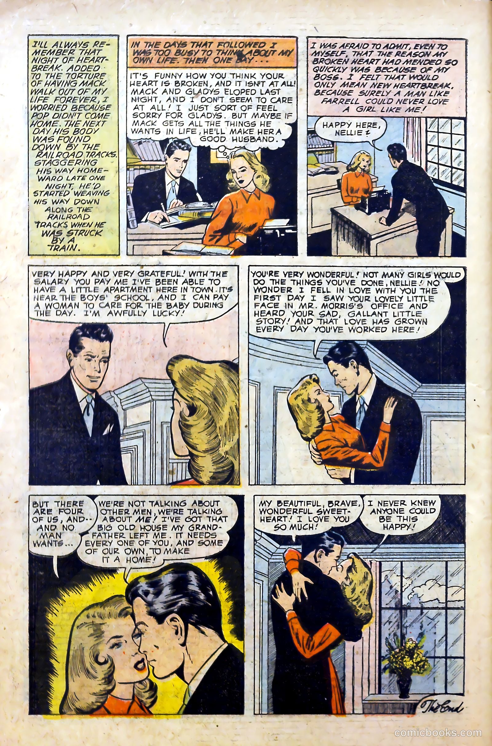 Real Love #76 (1956) — page 34 of 36