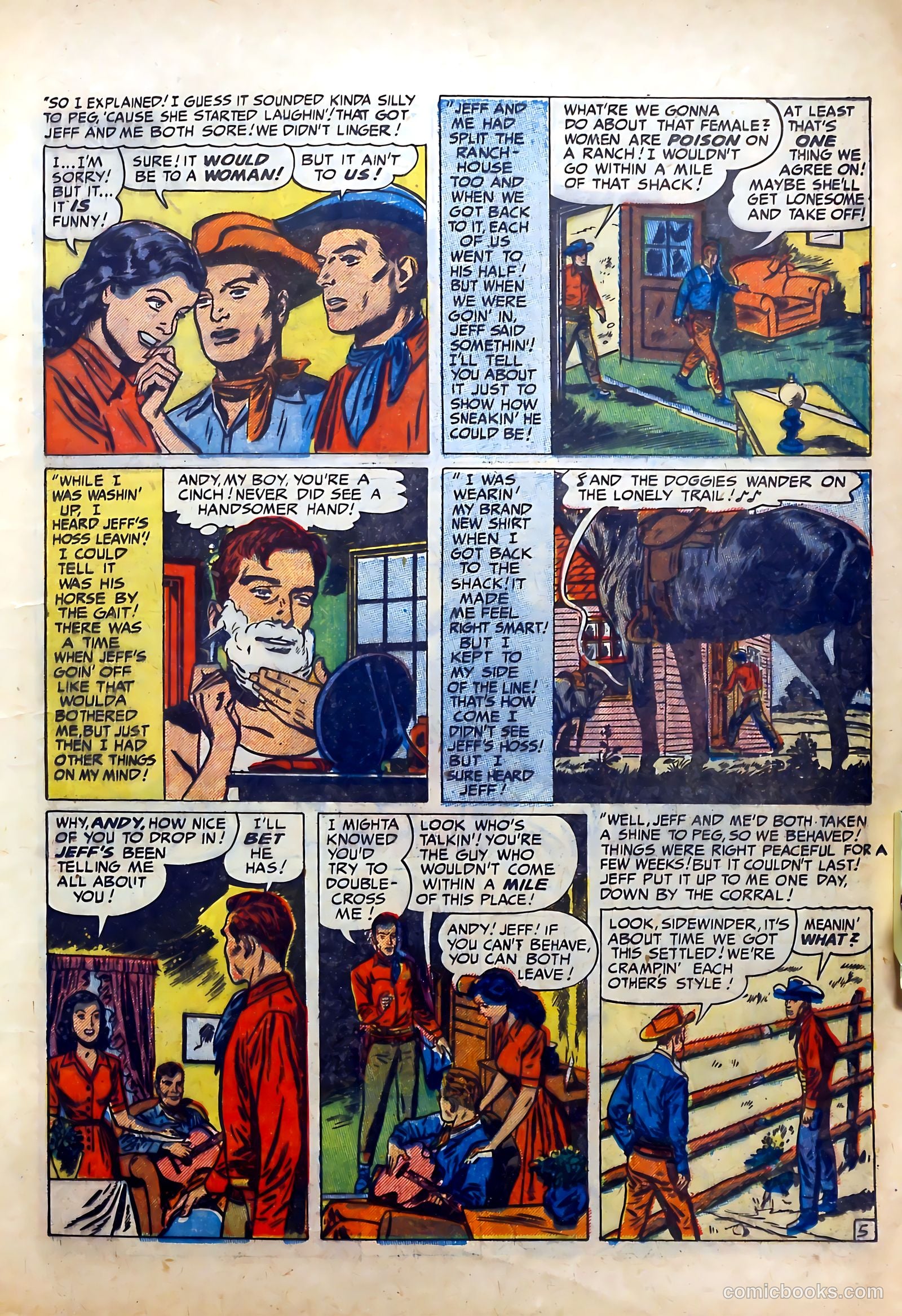 Real Romances #1 (1950) — page 7 of 53