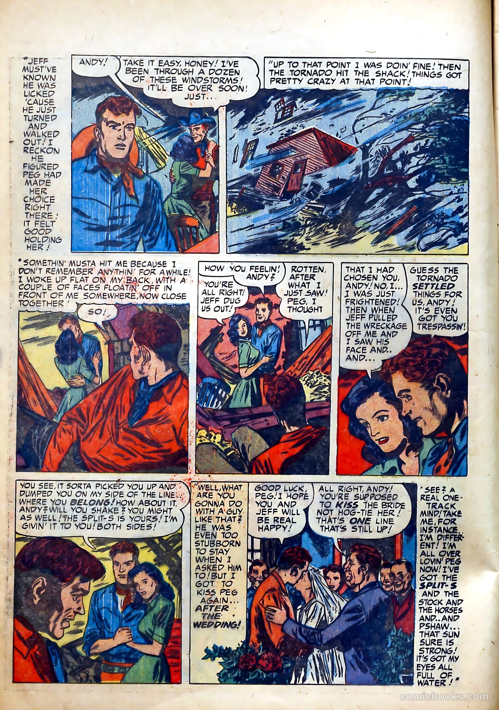 Real Romances #1 (1950) — page 10 of 53