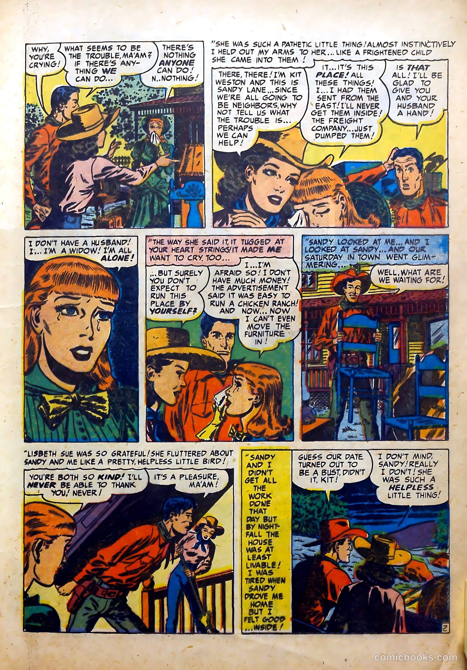 Real Romances #1 (1950) — page 13 of 53