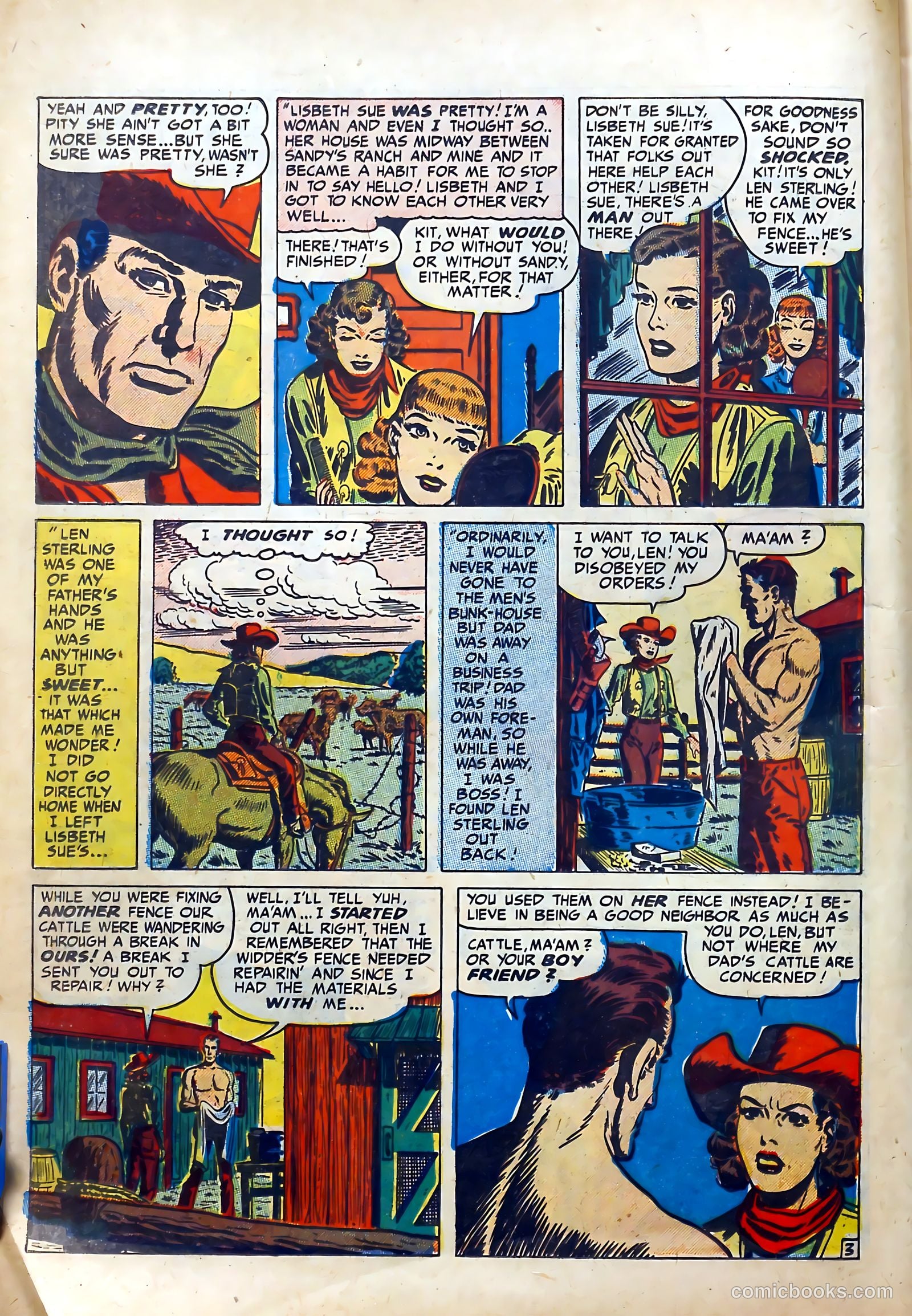 Real Romances #1 (1950) — page 14 of 53