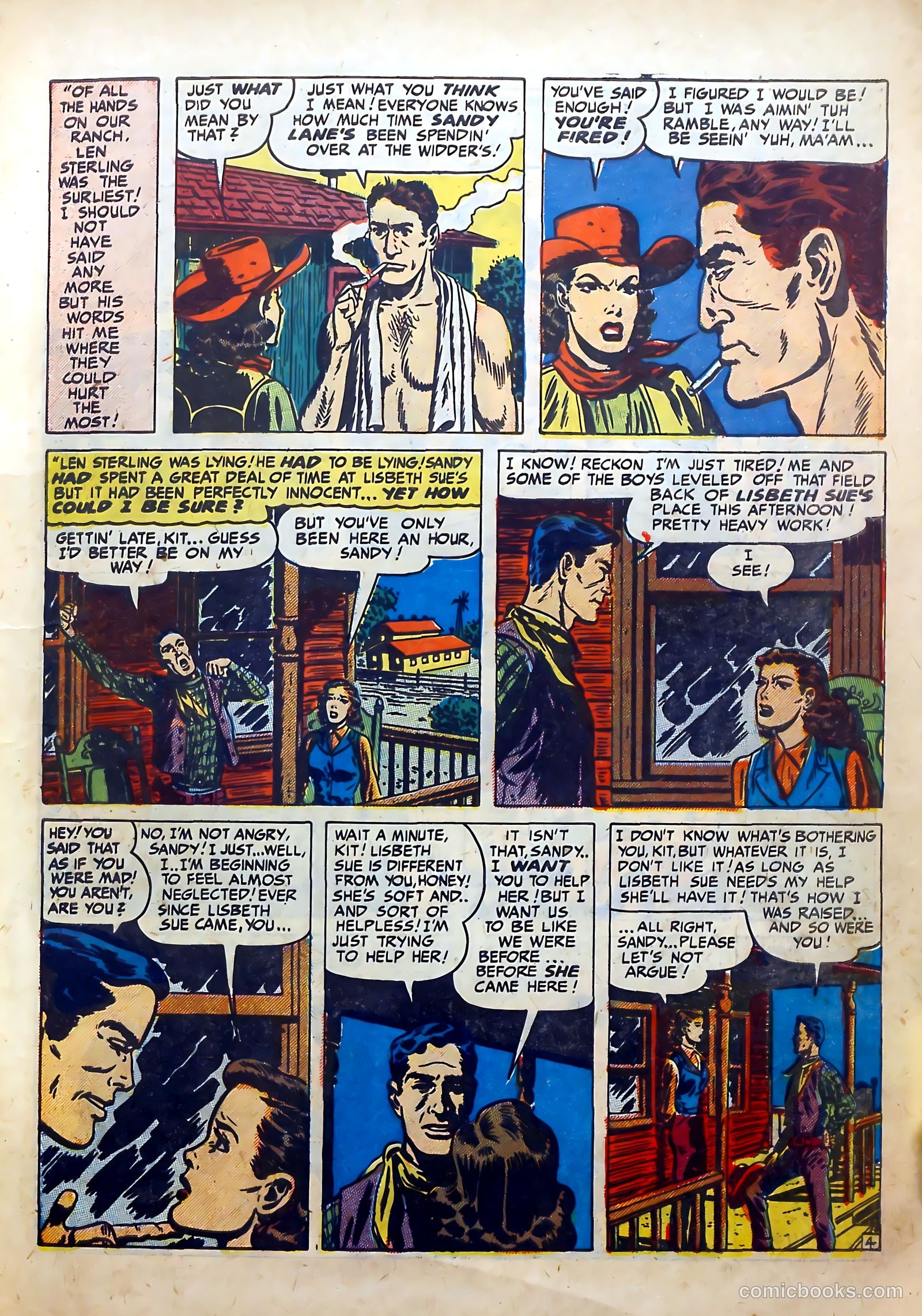 Real Romances #1 (1950) — page 15 of 53