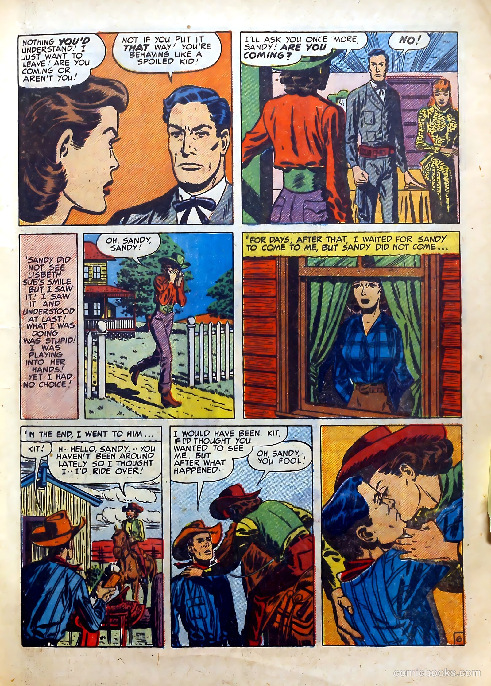 Real Romances #1 (1950) — page 17 of 53