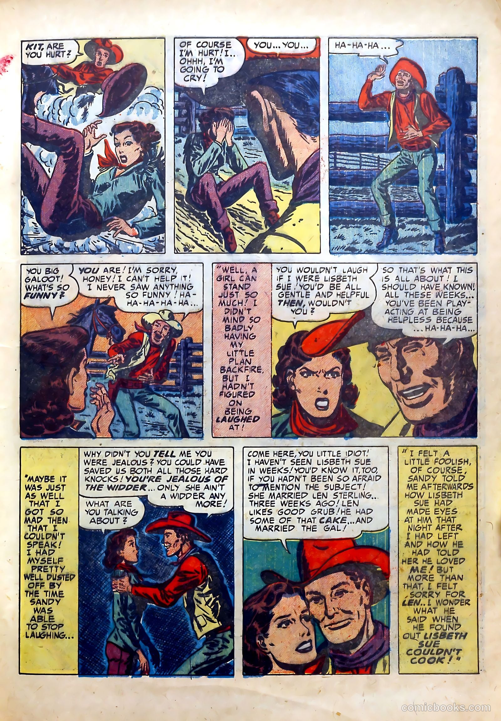 Real Romances #1 (1950) — page 19 of 53