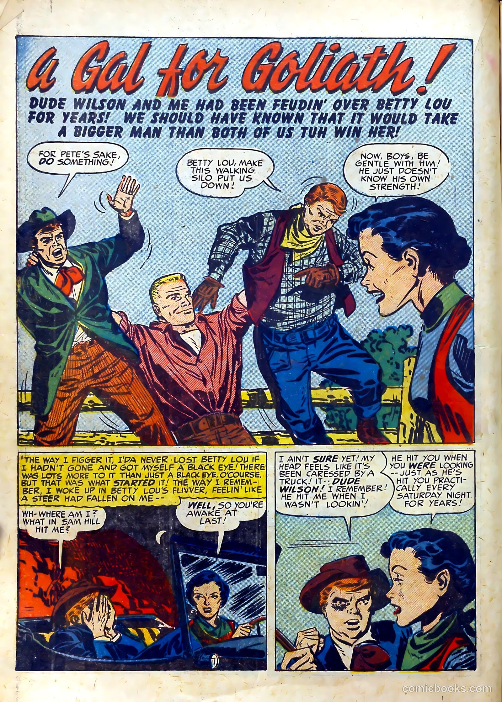 Real Romances #1 (1950) — page 20 of 53