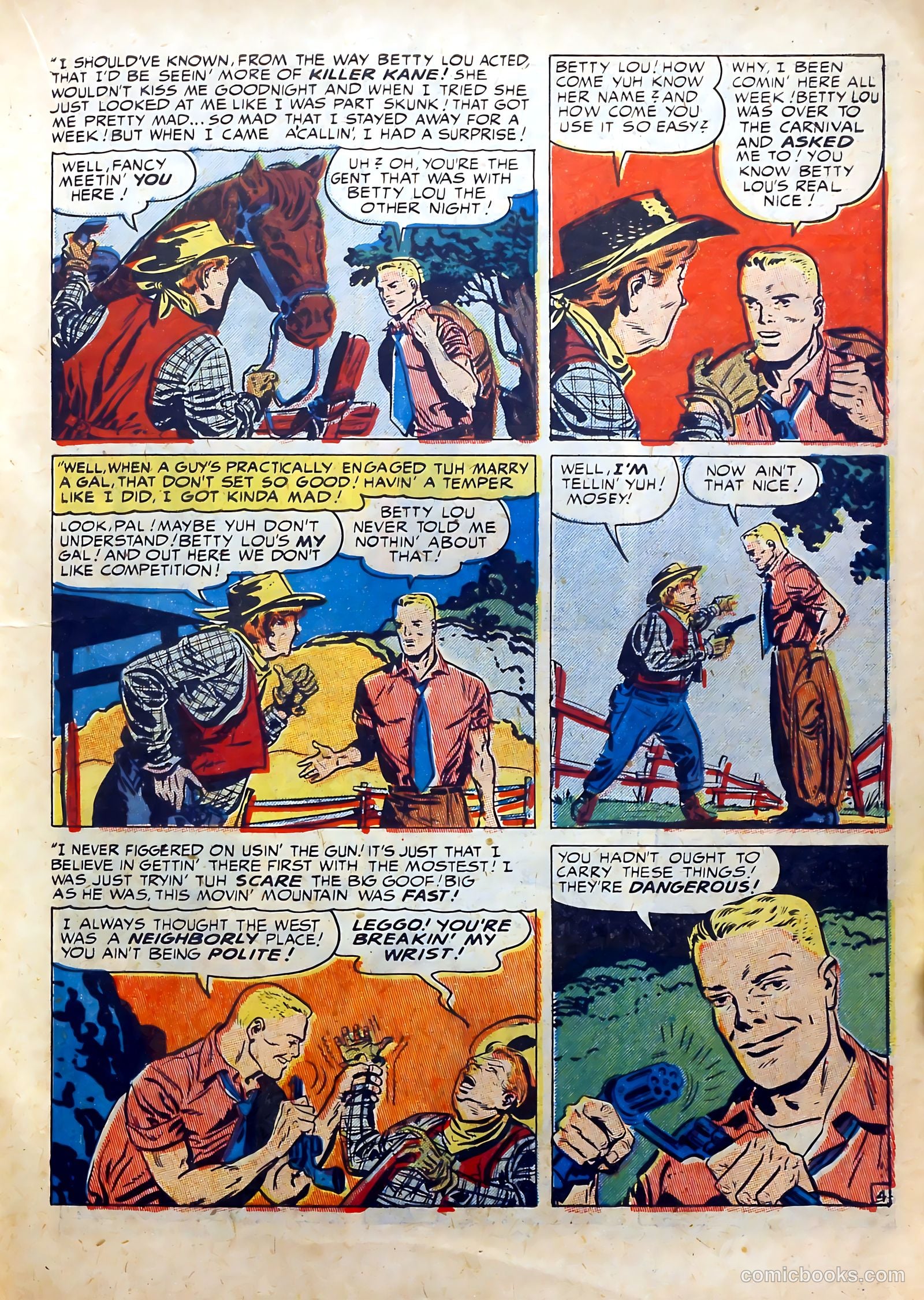 Real Romances #1 (1950) — page 23 of 53