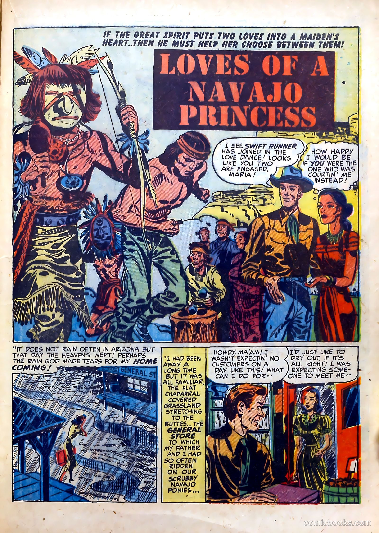 Real Romances #1 (1950) — page 31 of 53