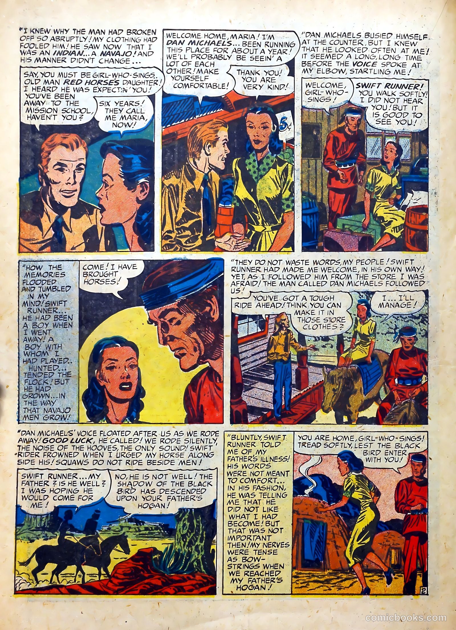 Real Romances #1 (1950) — page 32 of 53