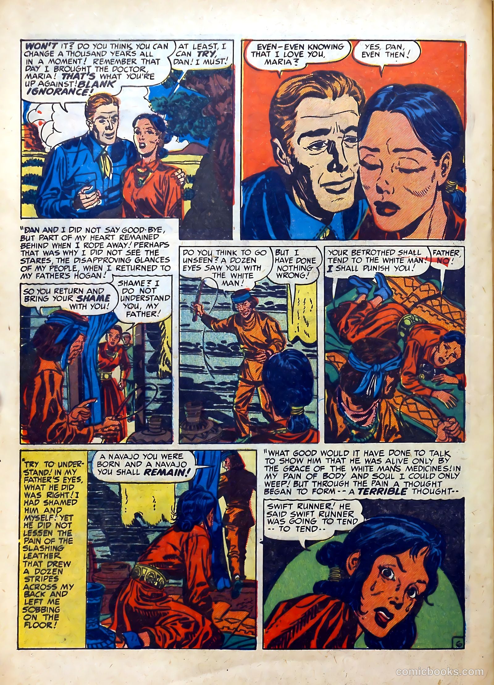 Real Romances #1 (1950) — page 36 of 53