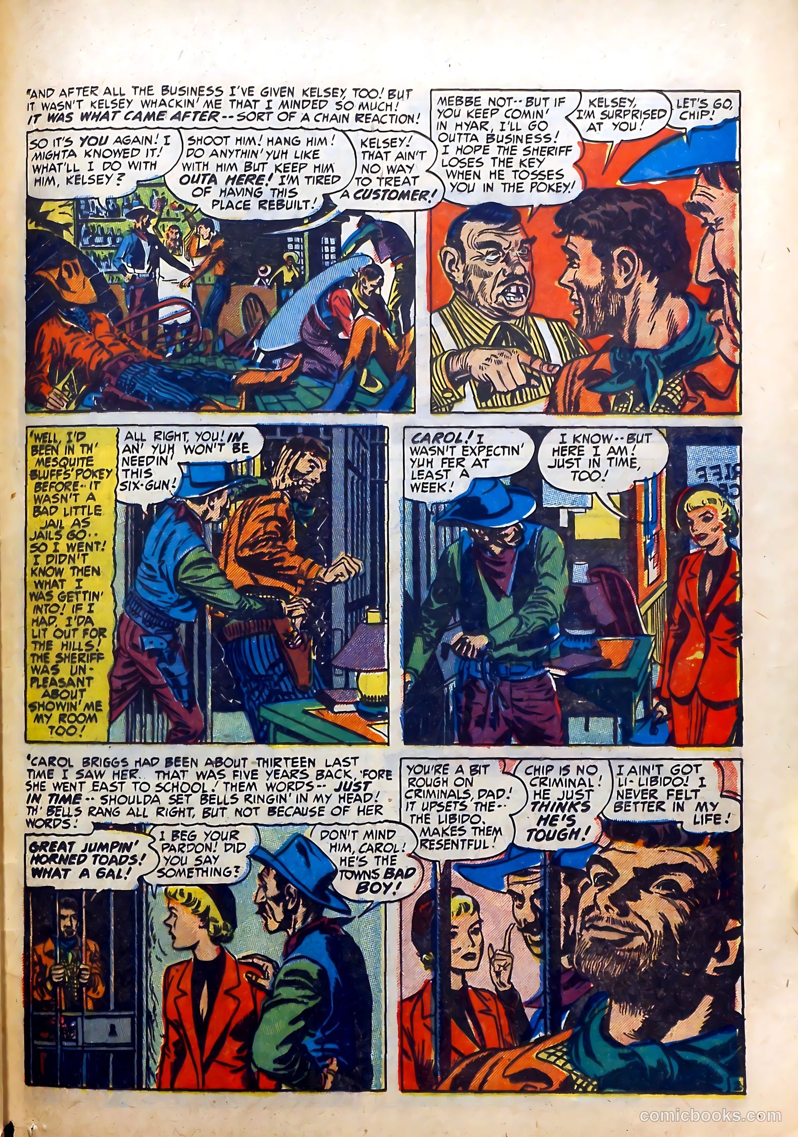 Real Romances #1 (1950) — page 41 of 53