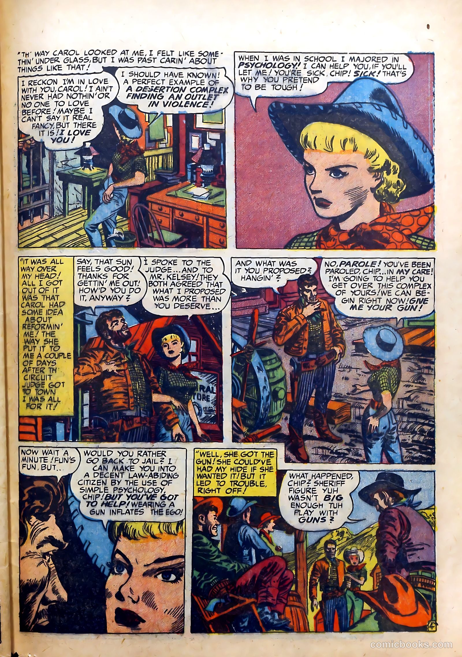 Real Romances #1 (1950) — page 43 of 53