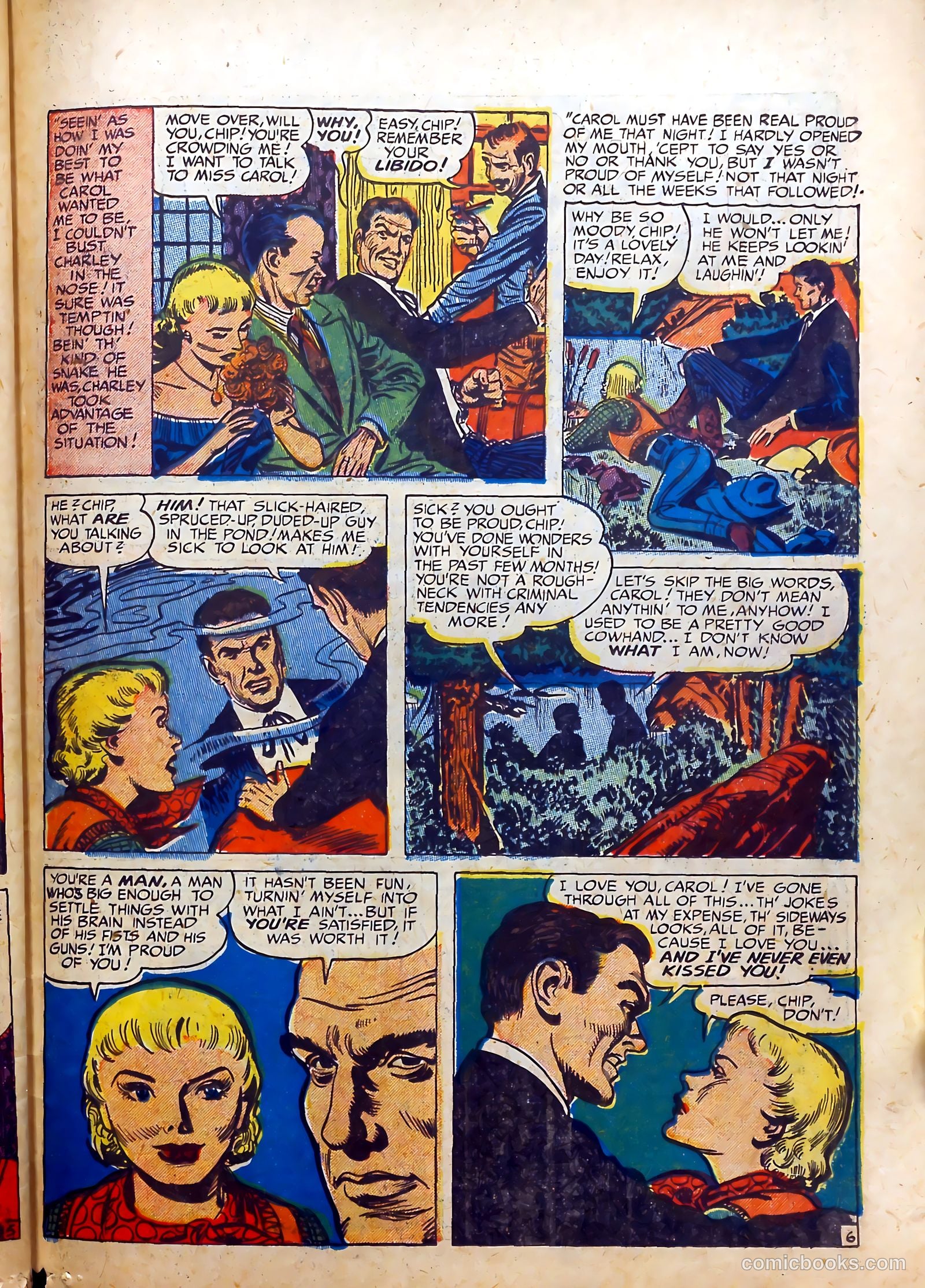 Real Romances #1 (1950) — page 45 of 53