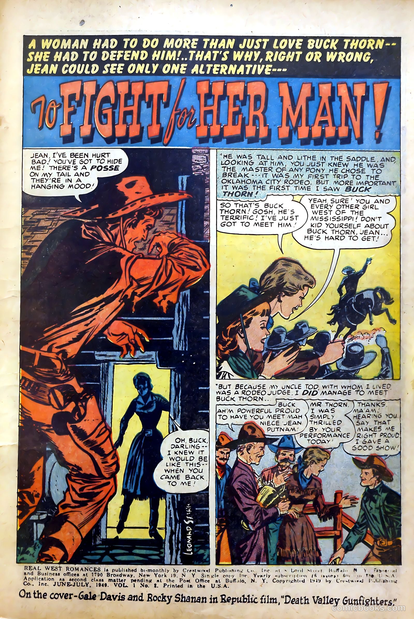 Real Romances #2 (1949) — page 3 of 52