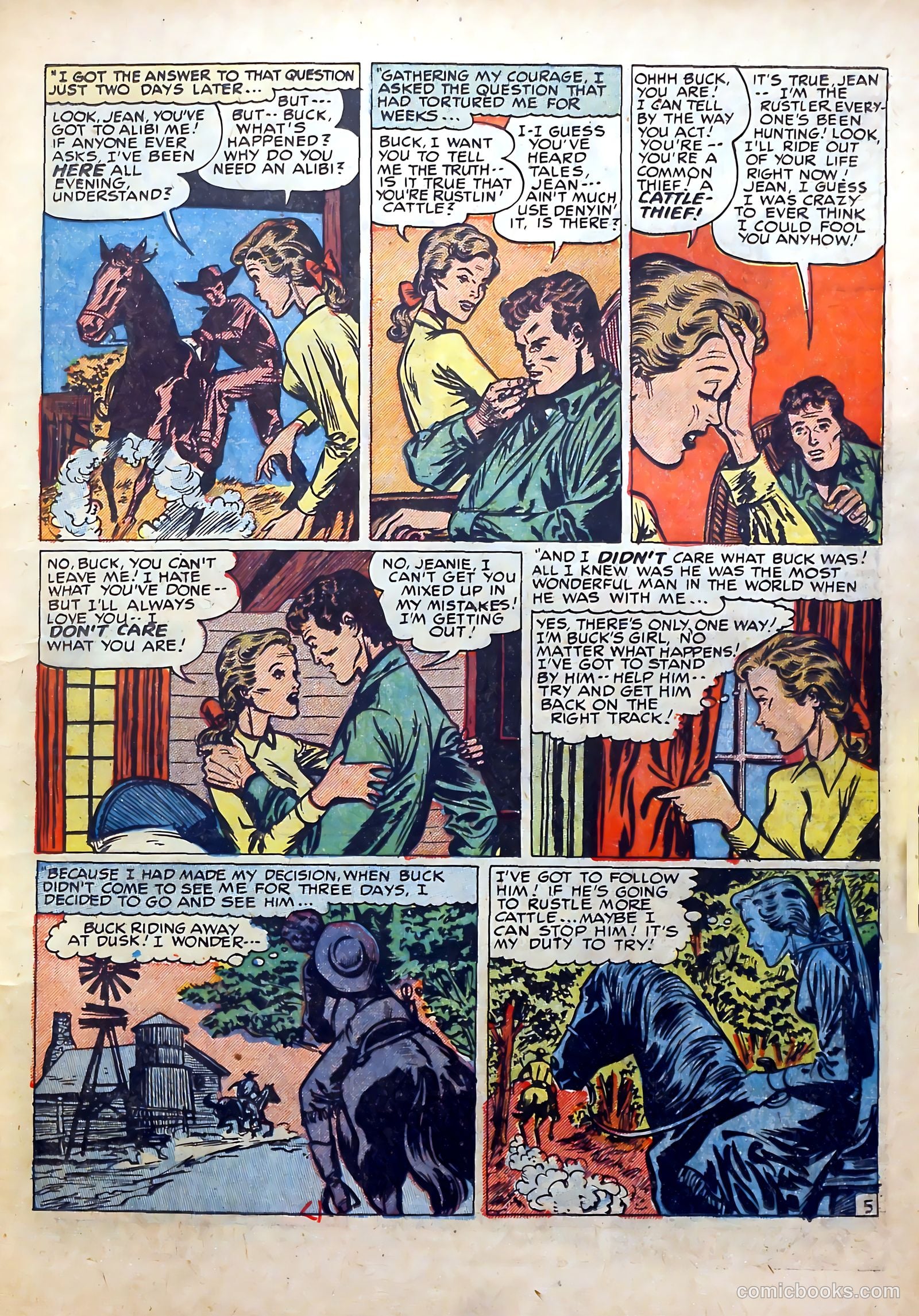 Real Romances #2 (1949) — page 7 of 52