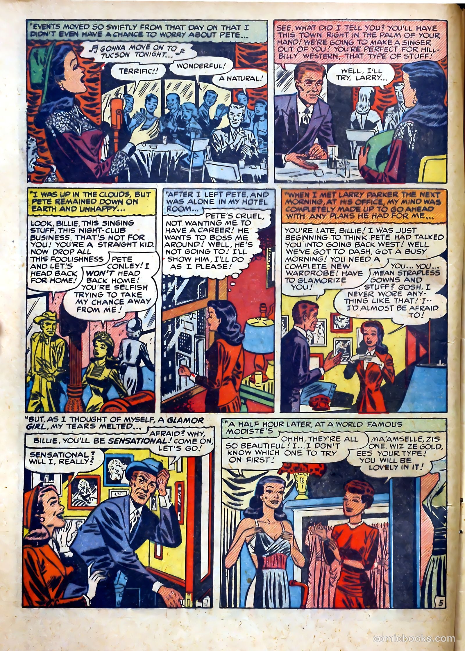Real Romances #2 (1949) — page 16 of 52