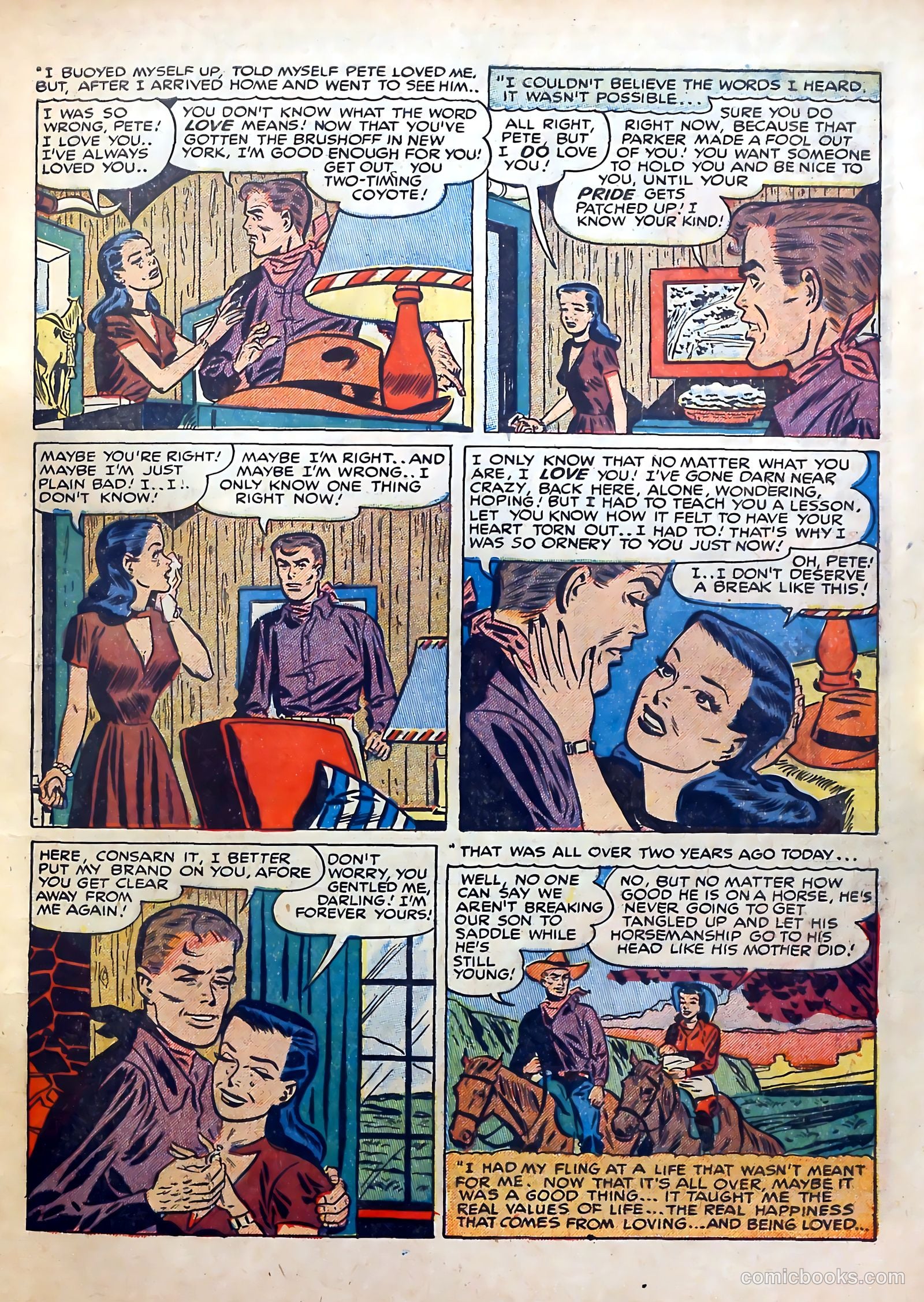 Real Romances #2 (1949) — page 19 of 52