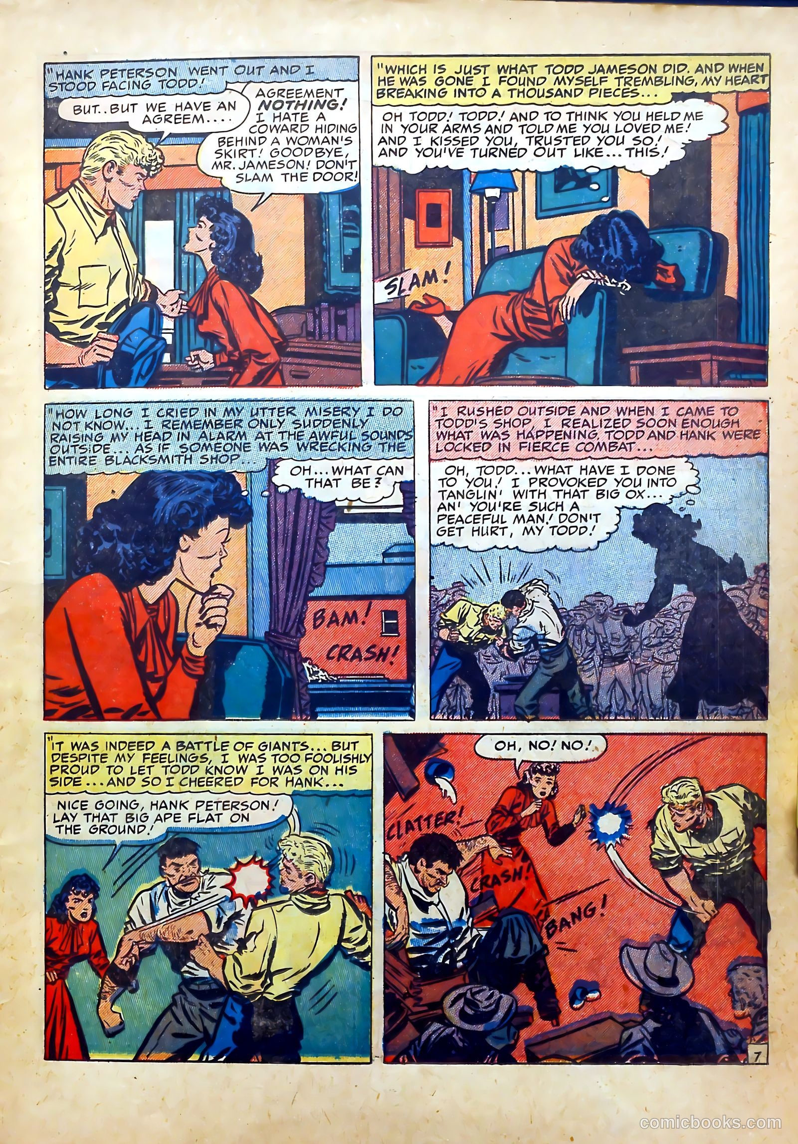 Real Romances #3 (1949) — page 9 of 52