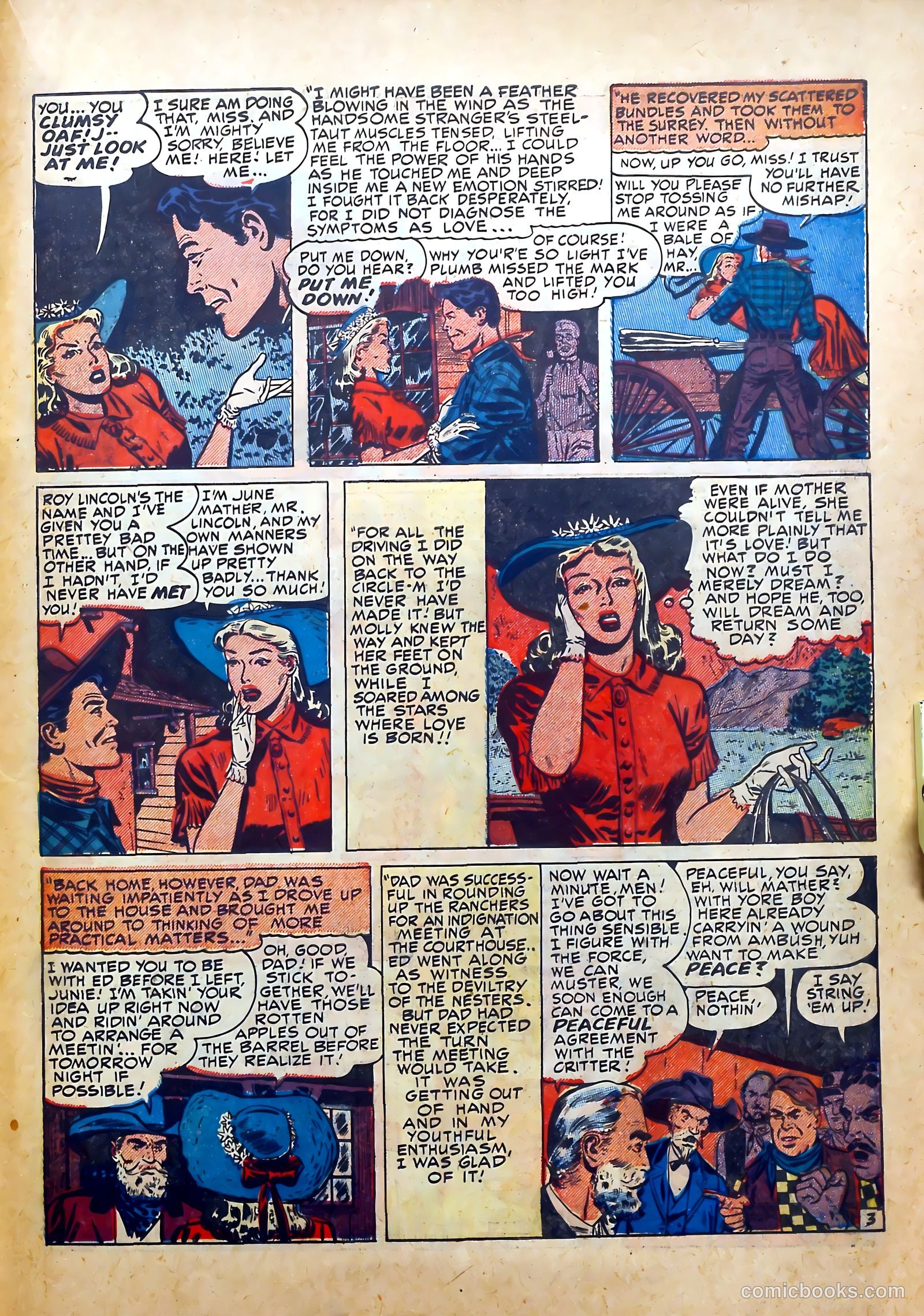 Real Romances #3 (1949) — page 33 of 52