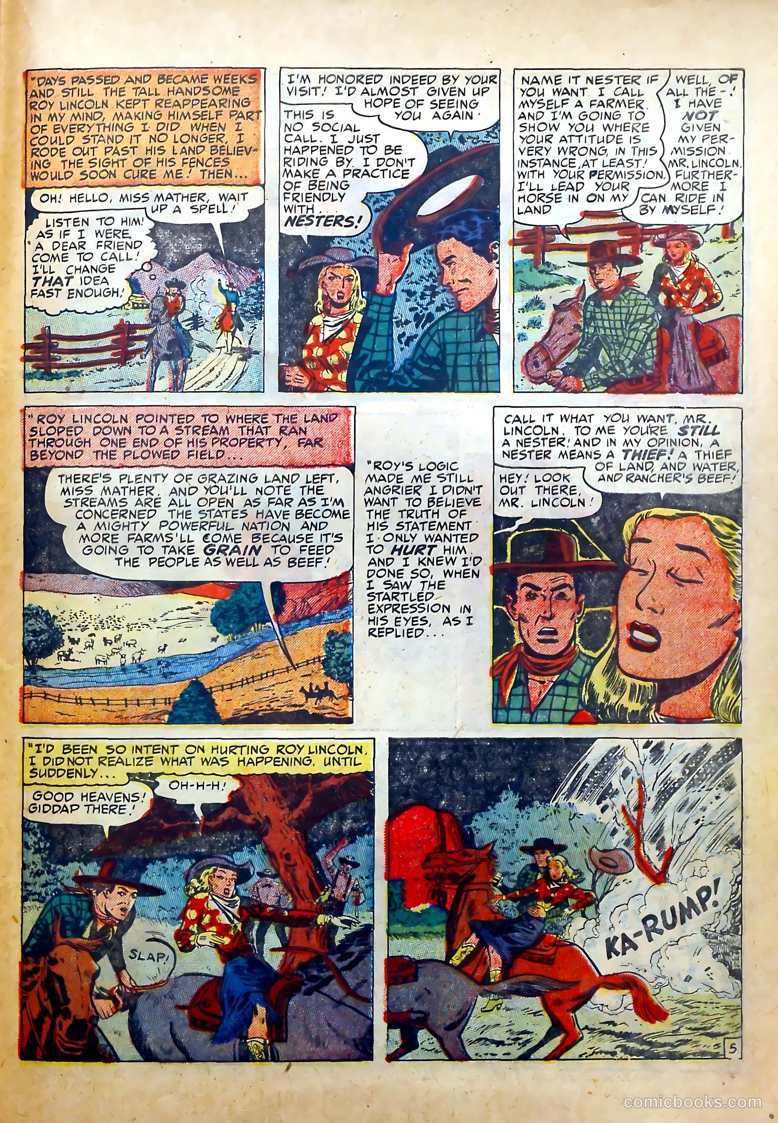 Real Romances #3 (1949) — page 35 of 52