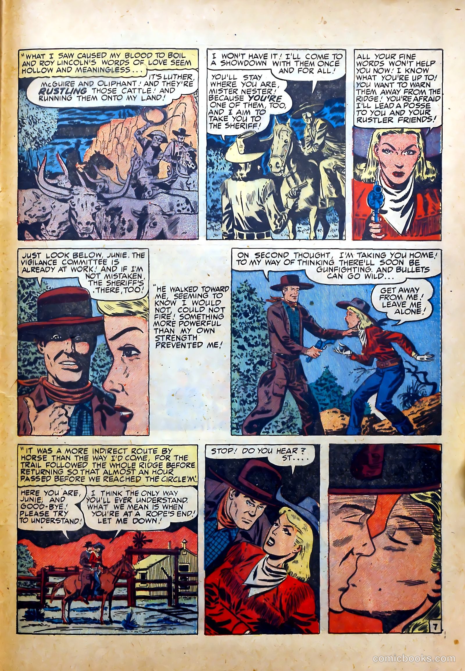 Real Romances #3 (1949) — page 37 of 52