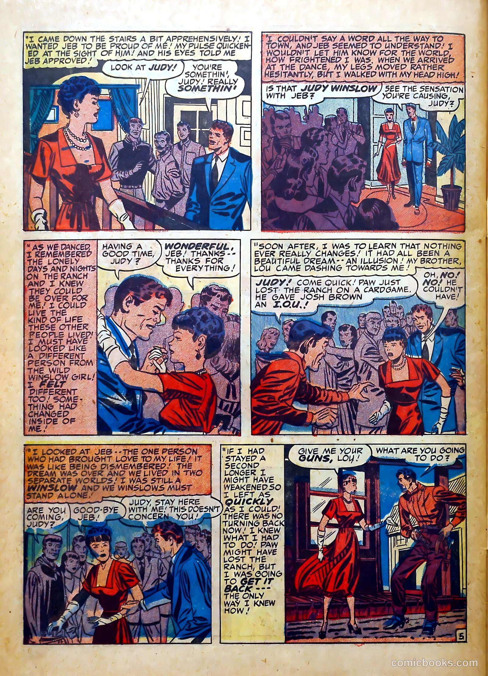 Real Romances #3 (1949) — page 44 of 52