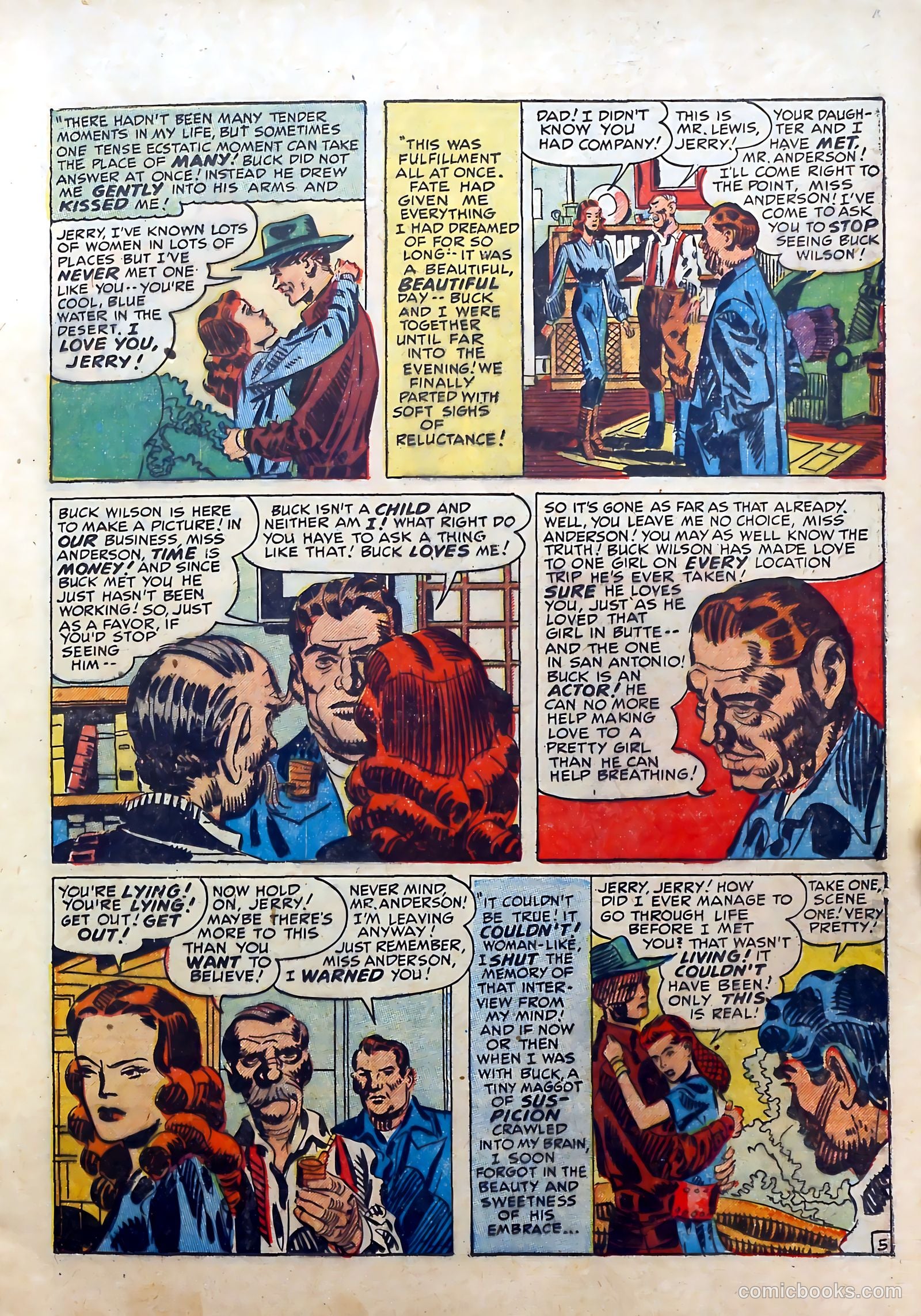 Real Romances #4 (1949) — page 7 of 52