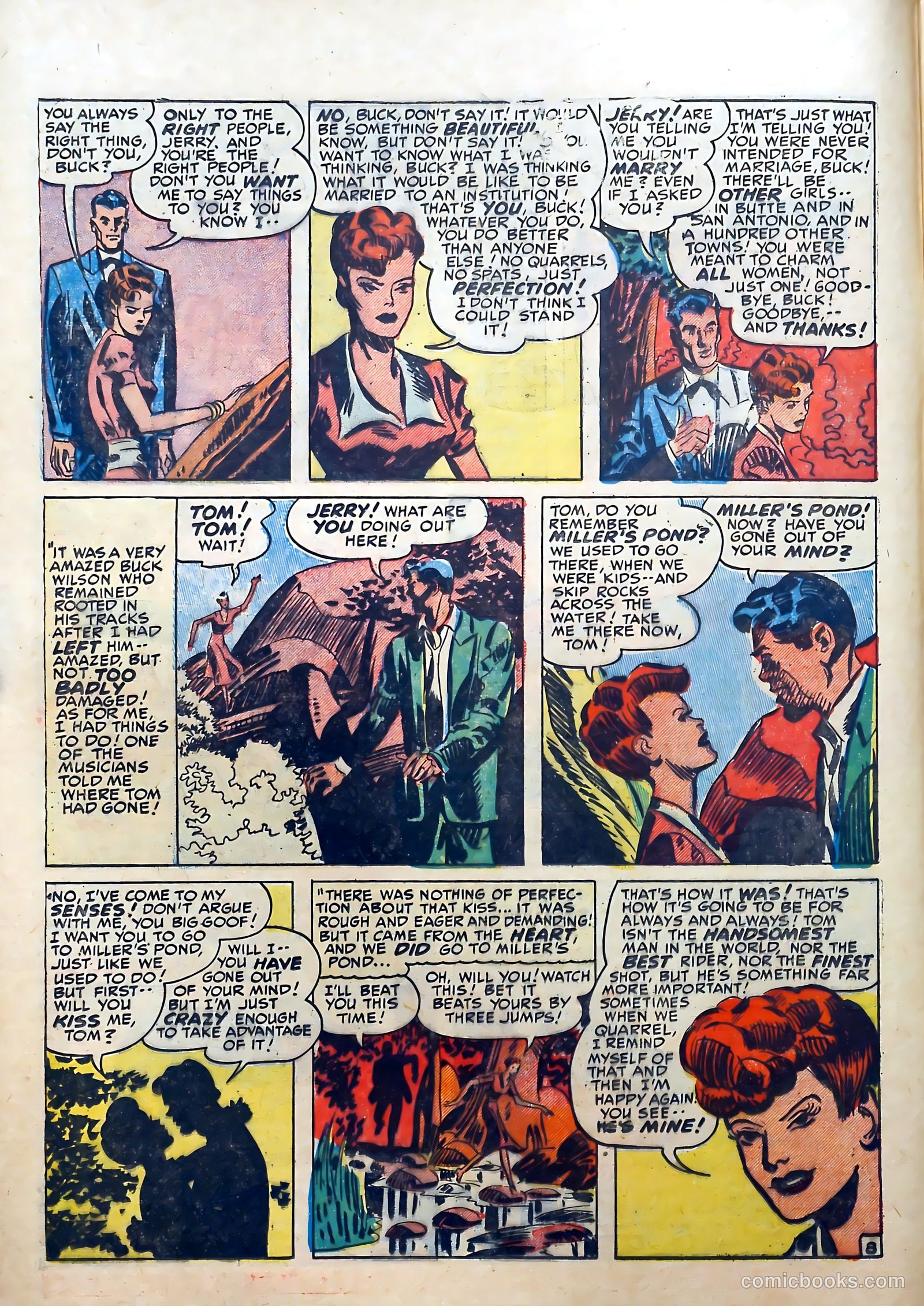 Real Romances #4 (1949) — page 10 of 52