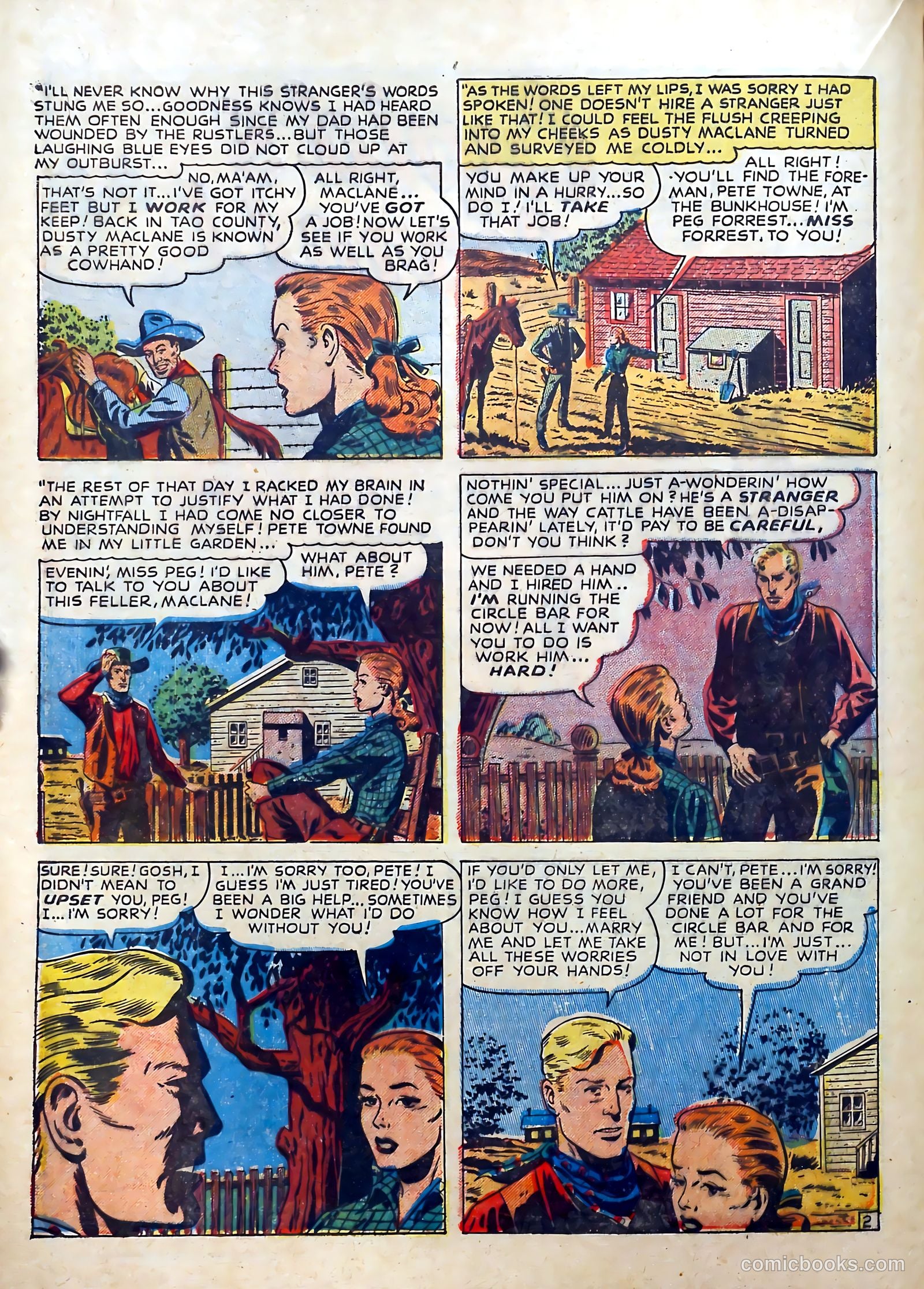 Real Romances #4 (1949) — page 22 of 52