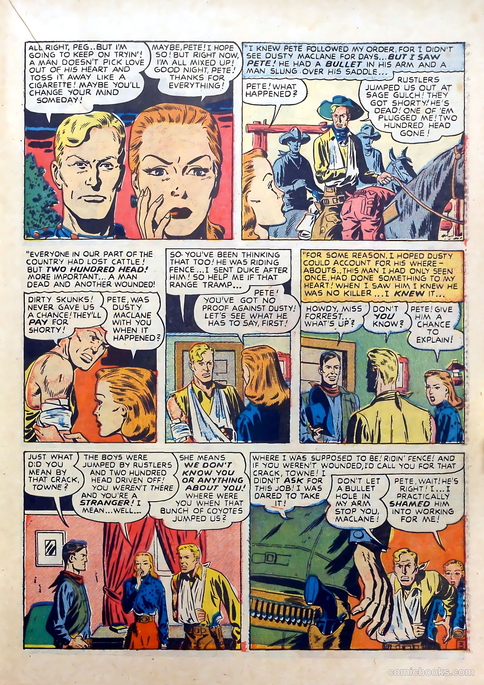 Real Romances #4 (1949) — page 23 of 52