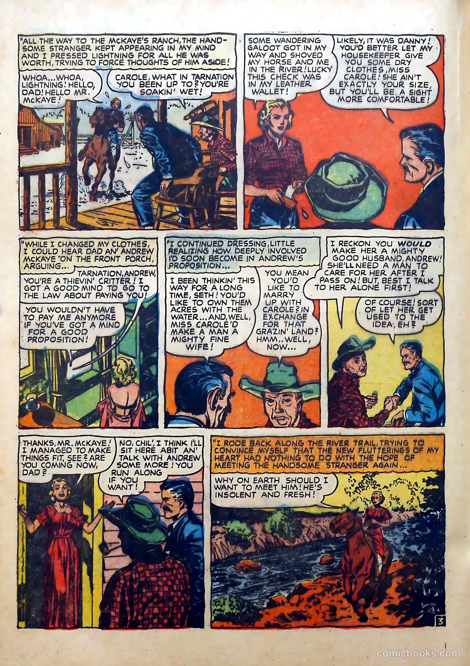 Real Romances #4 (1949) — page 34 of 52