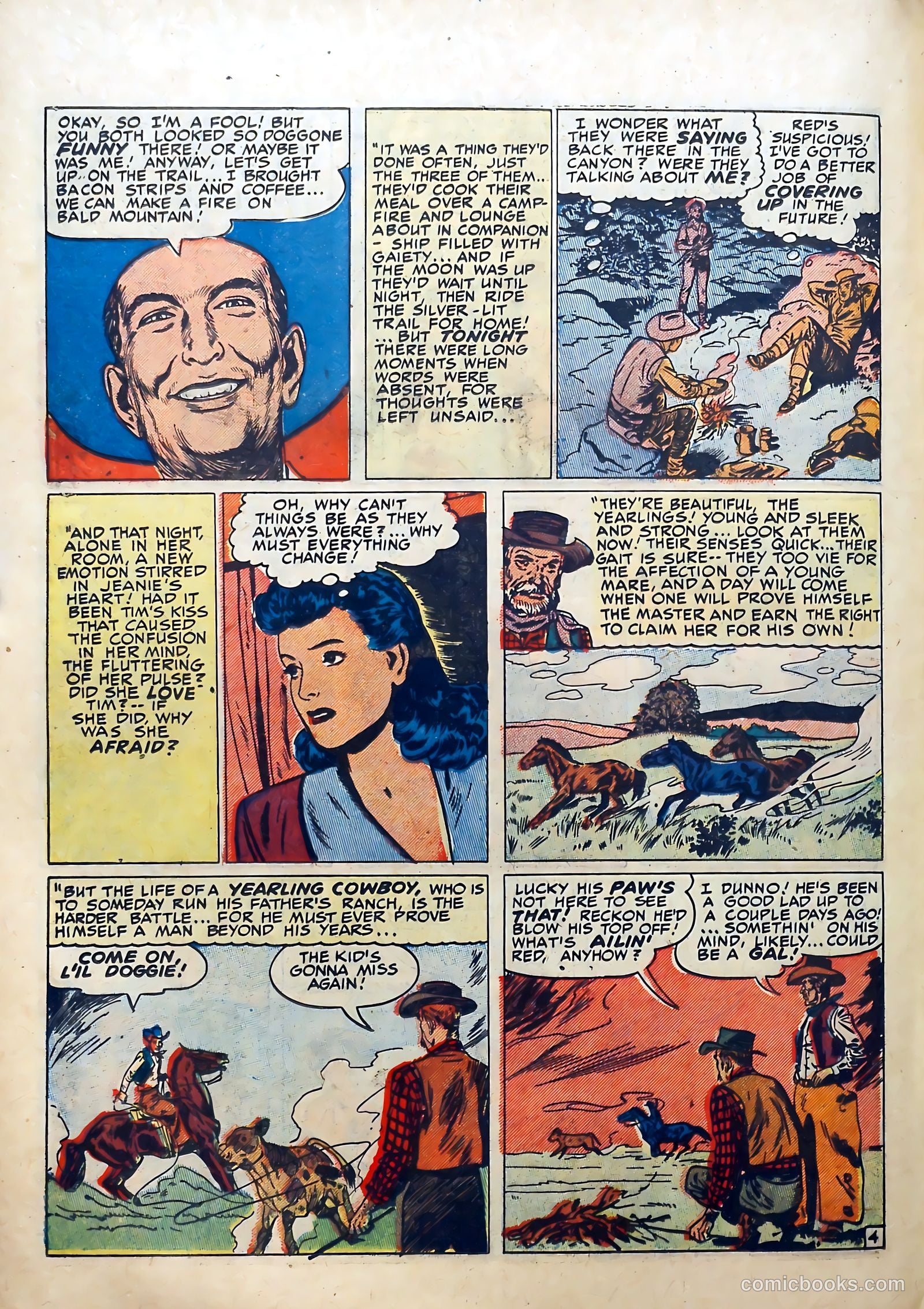 Real Romances #4 (1949) — page 44 of 52