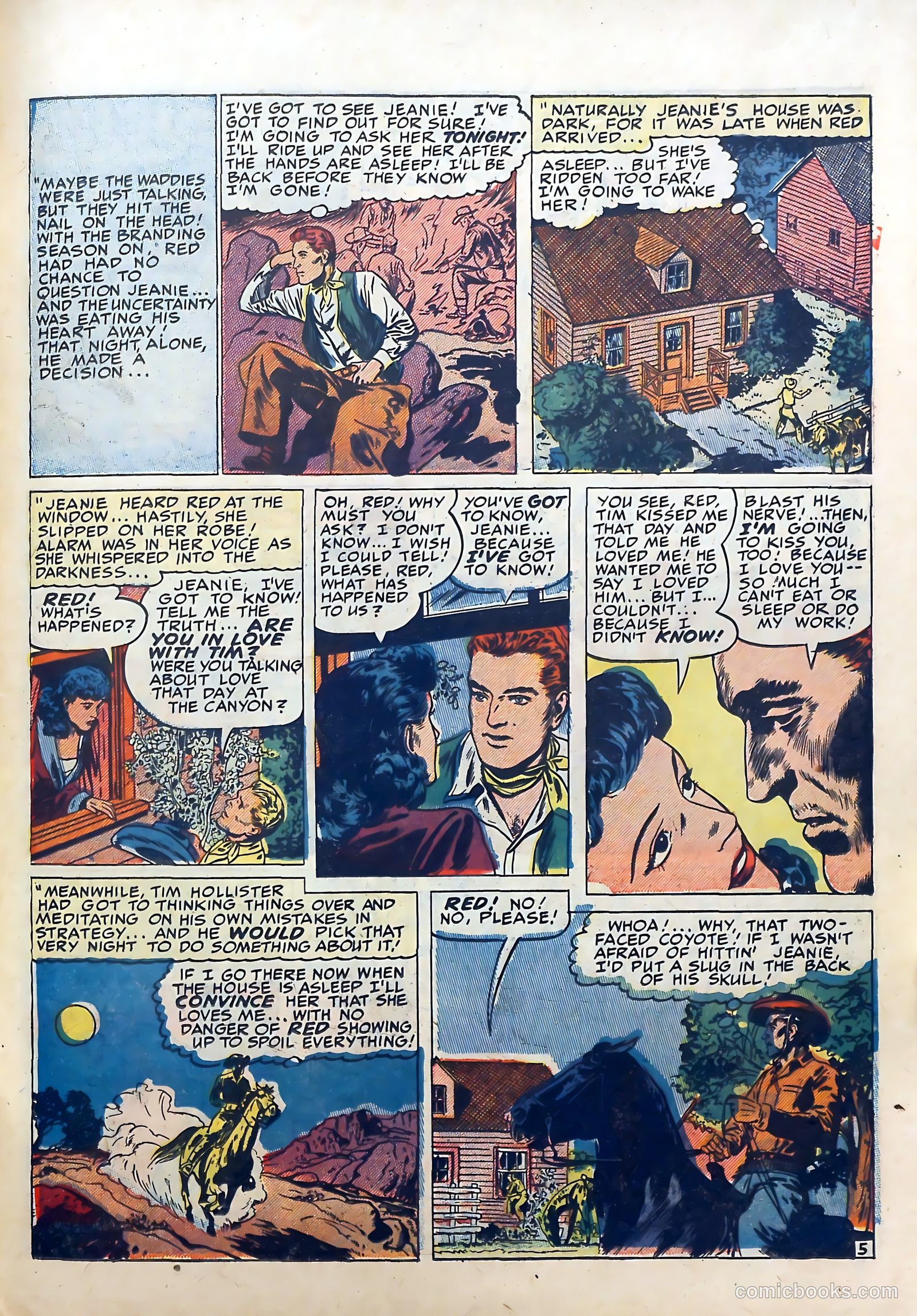 Real Romances #4 (1949) — page 45 of 52