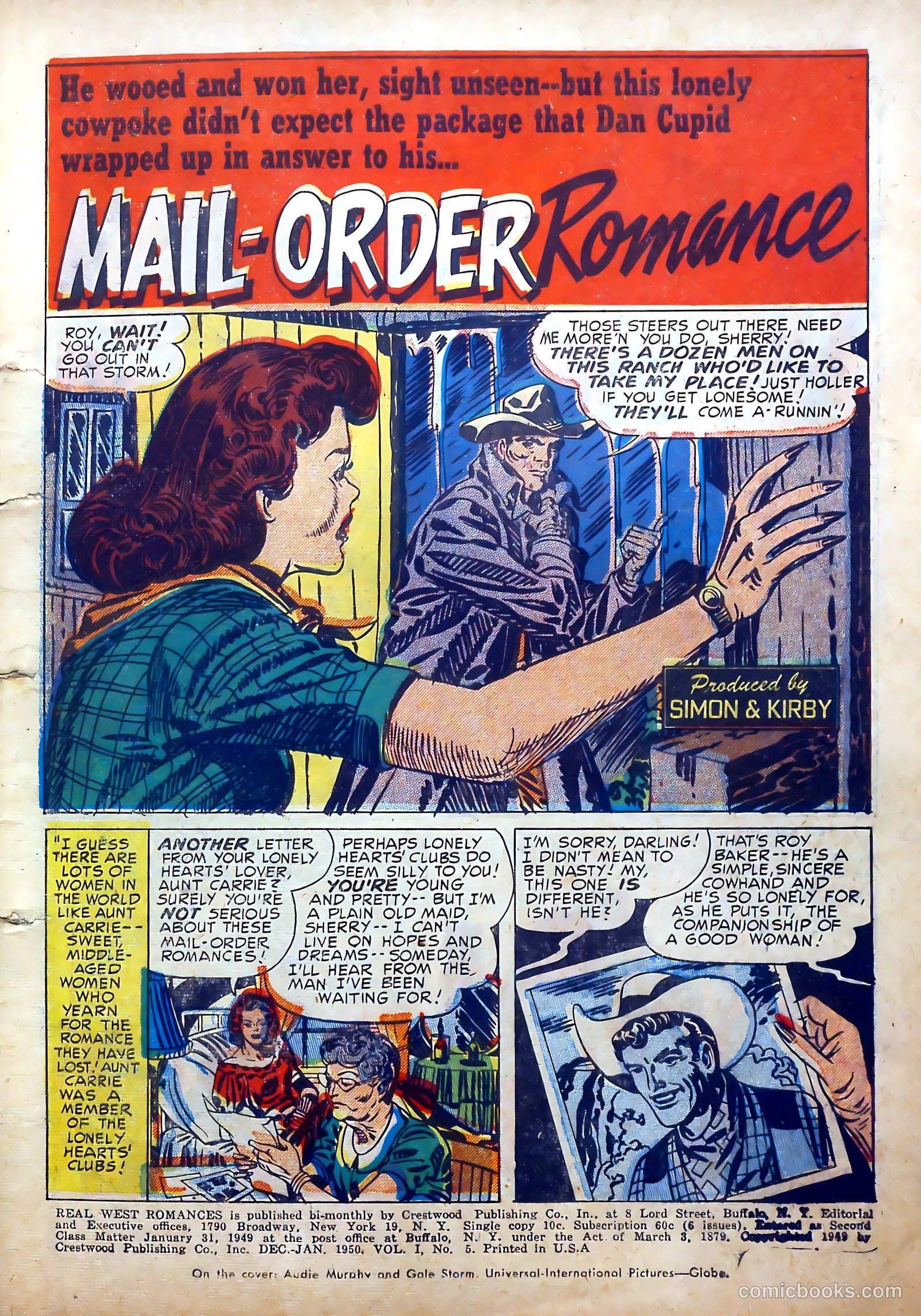 Real Romances #5 (1950) — page 3 of 52
