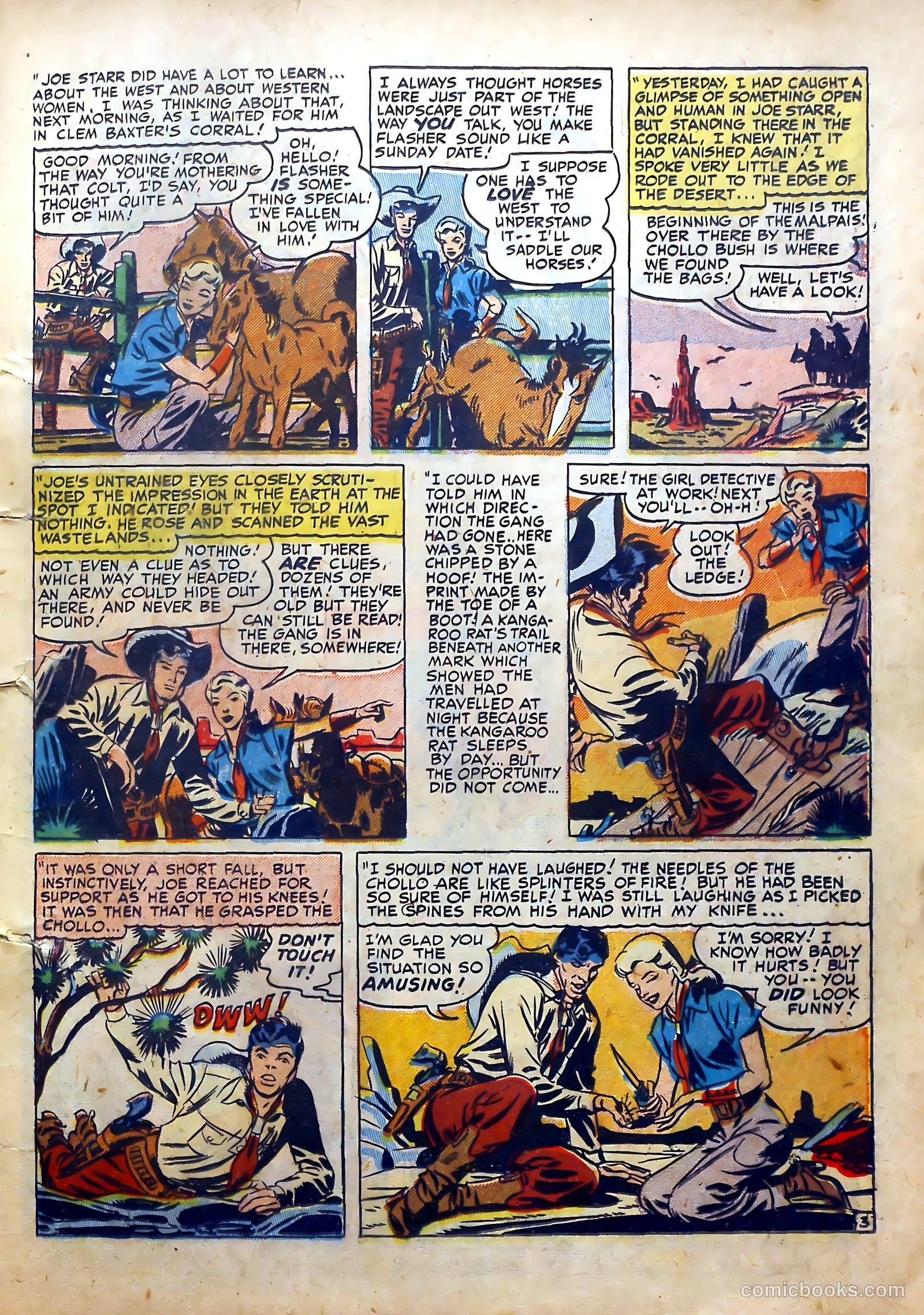 Real Romances #5 (1950) — page 15 of 52