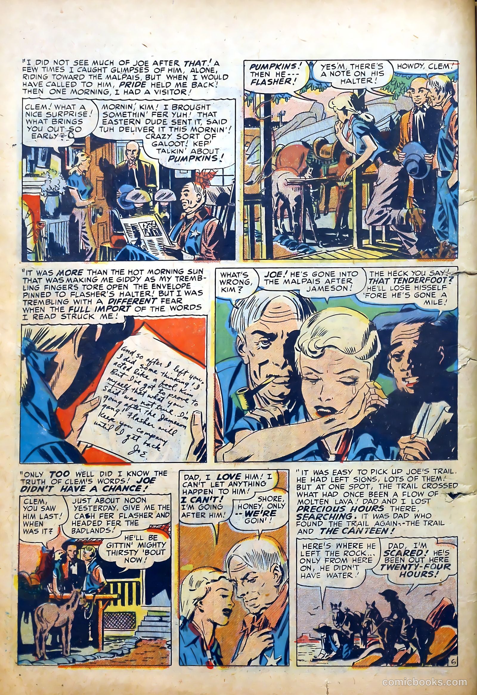 Real Romances #5 (1950) — page 18 of 52