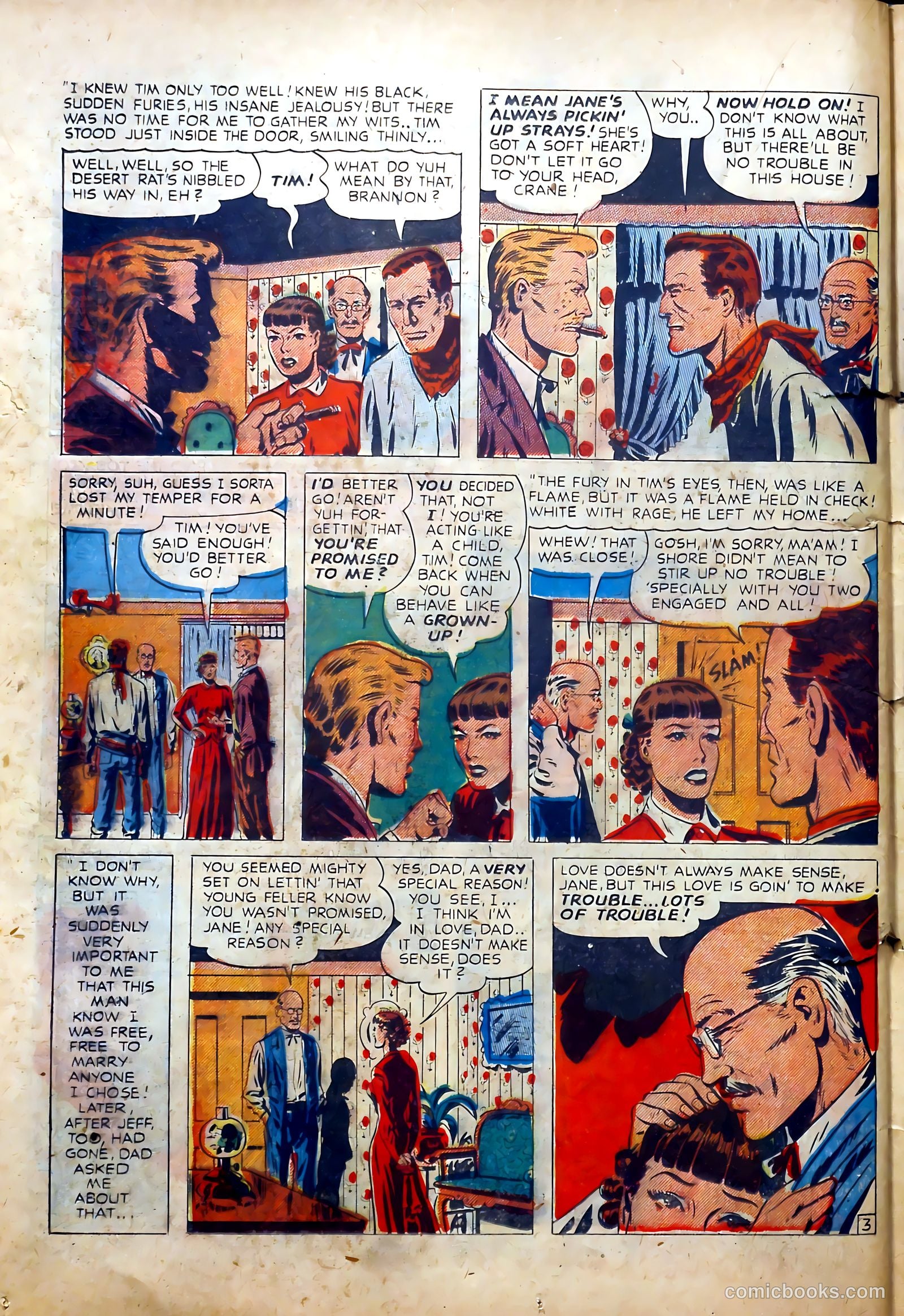Real Romances #5 (1950) — page 34 of 52