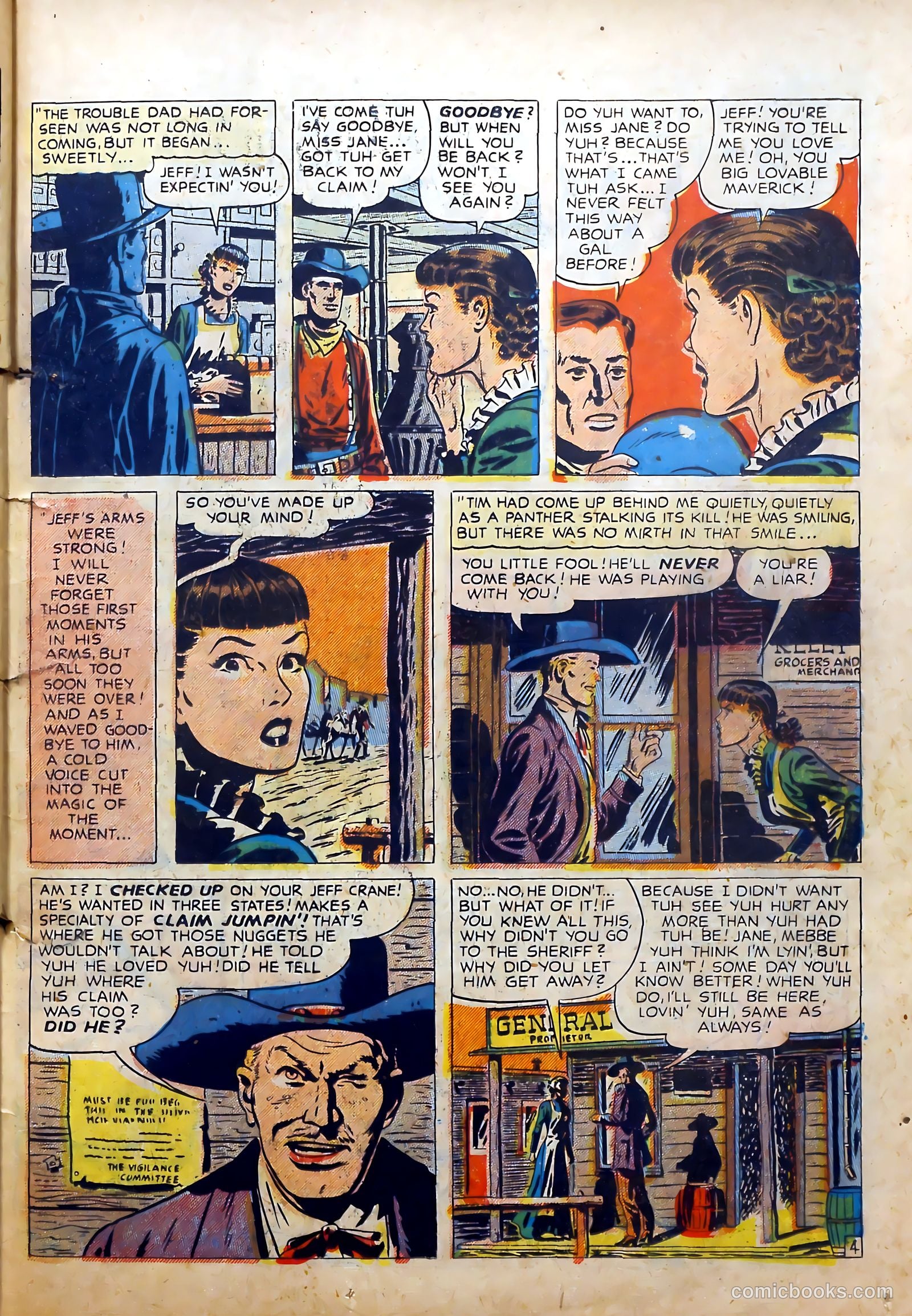 Real Romances #5 (1950) — page 35 of 52