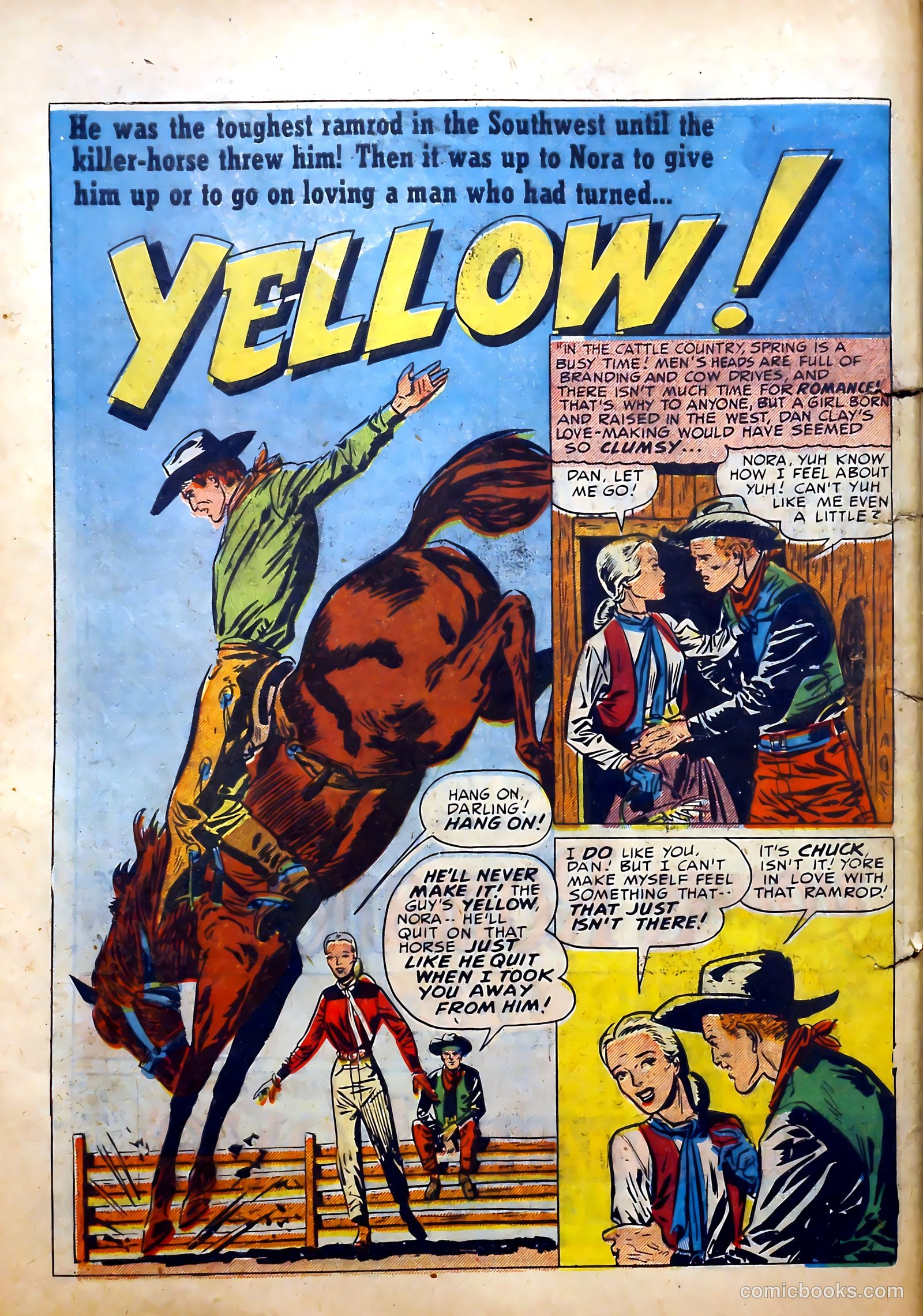 Real Romances #5 (1950) — page 40 of 52